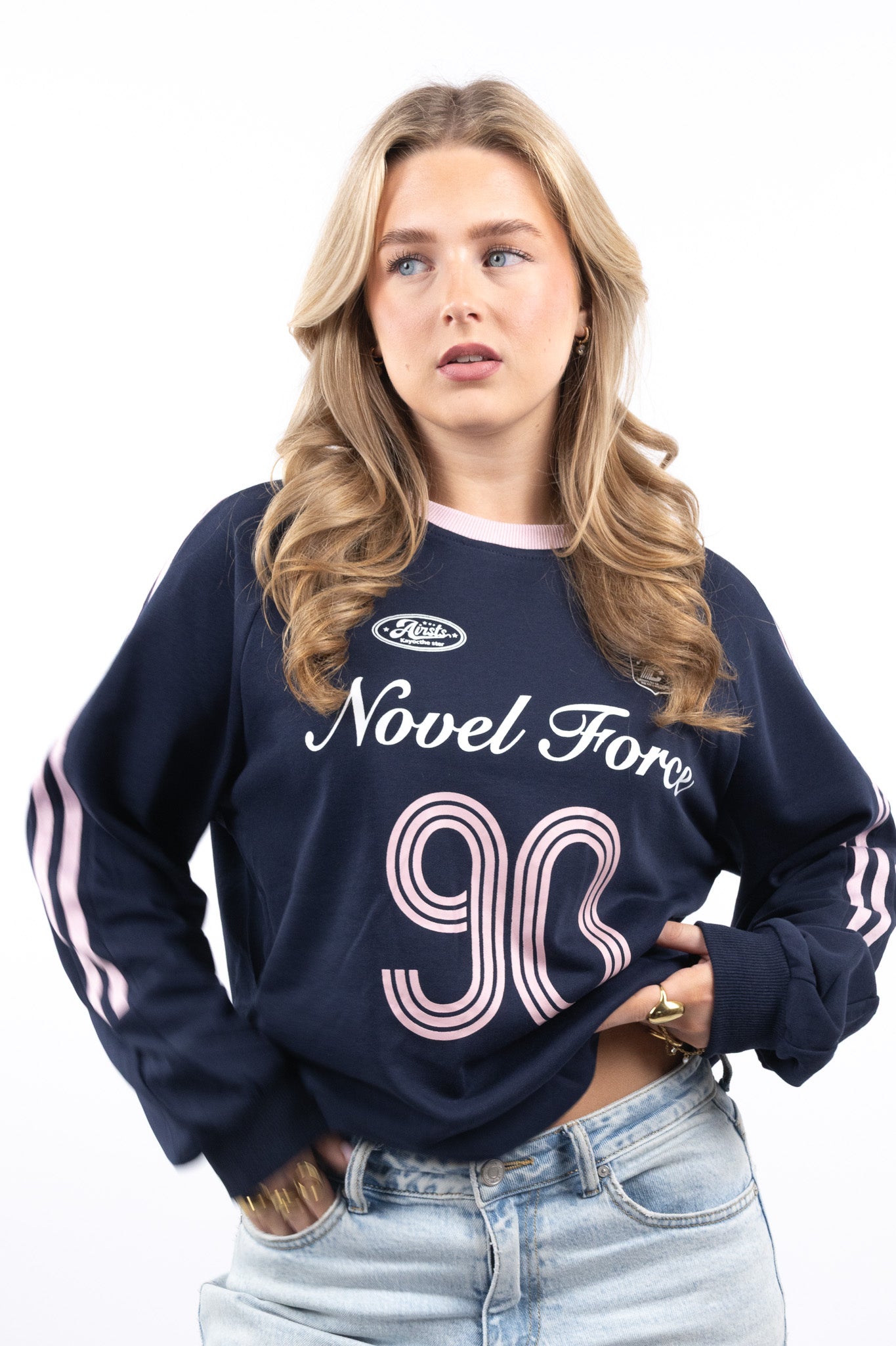 Number Graphic Sweatshirt