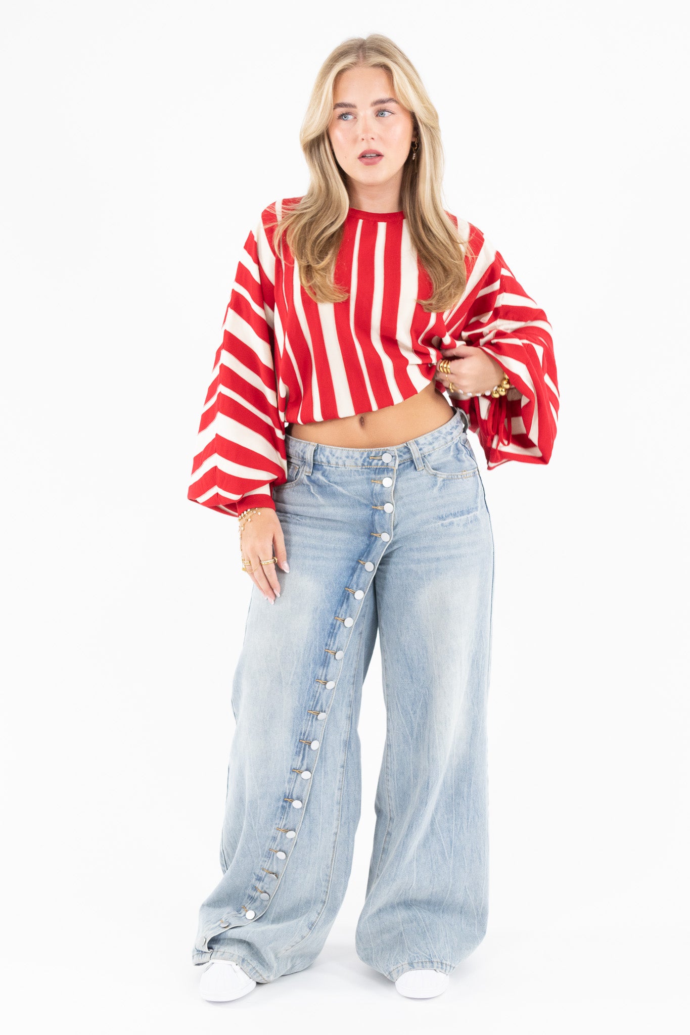 Oversized Stripe Knit
