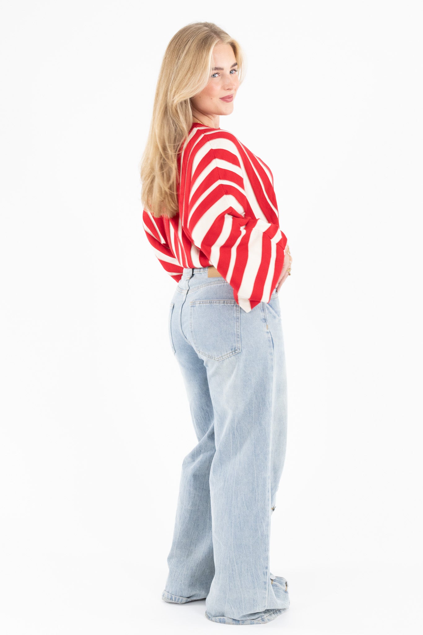 Oversized Stripe Knit