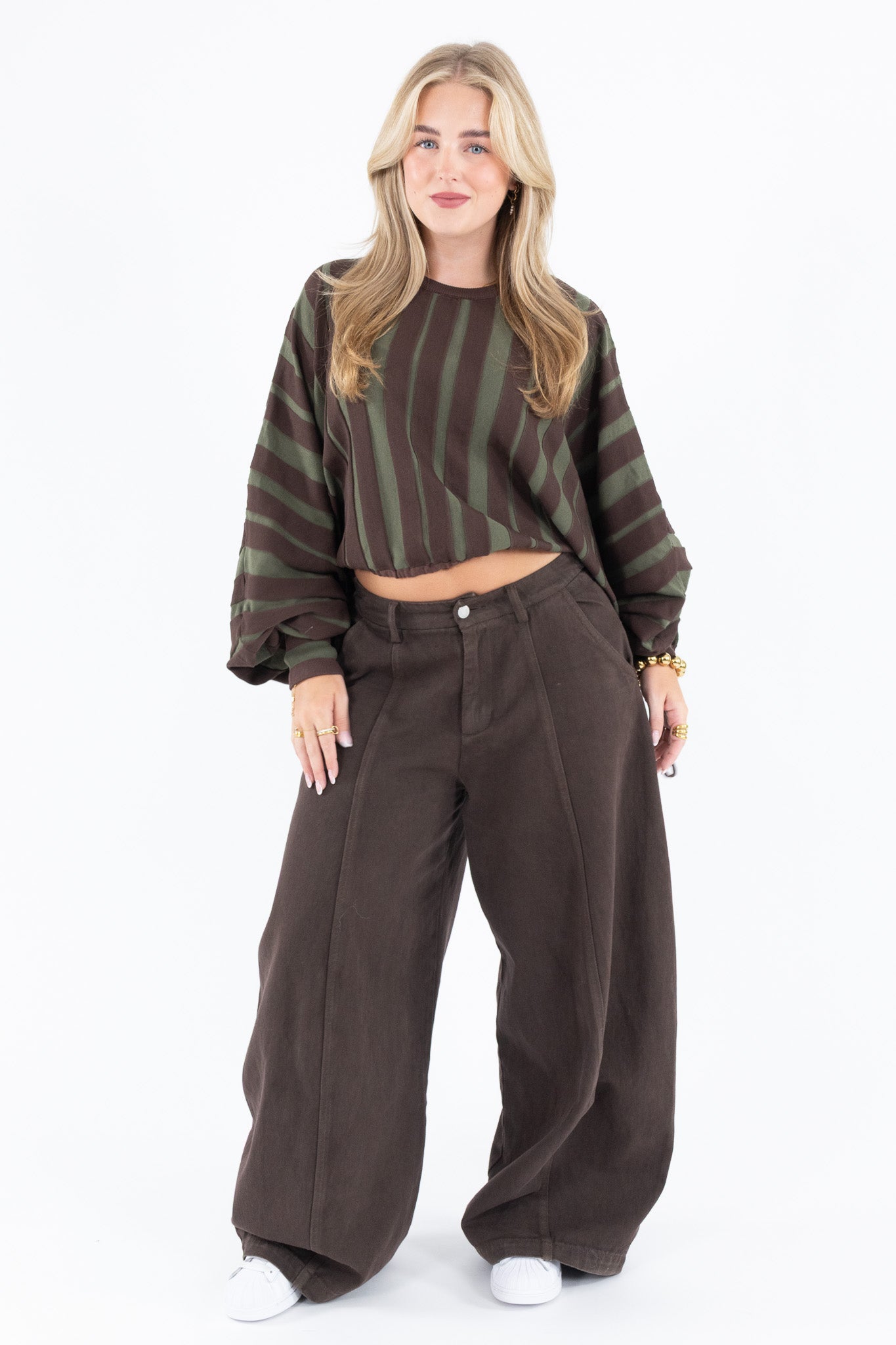 Oversized Stripe Knit