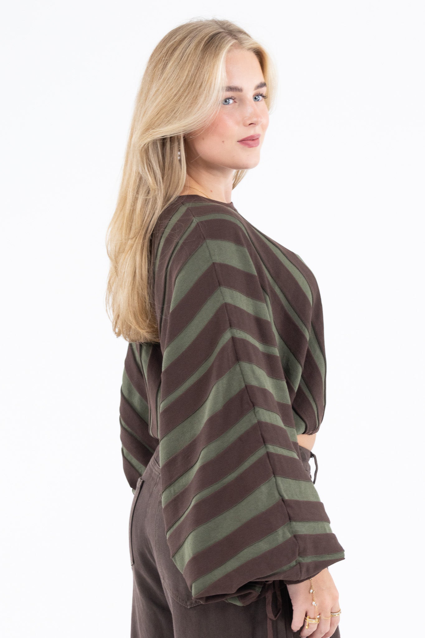 Oversized Stripe Knit
