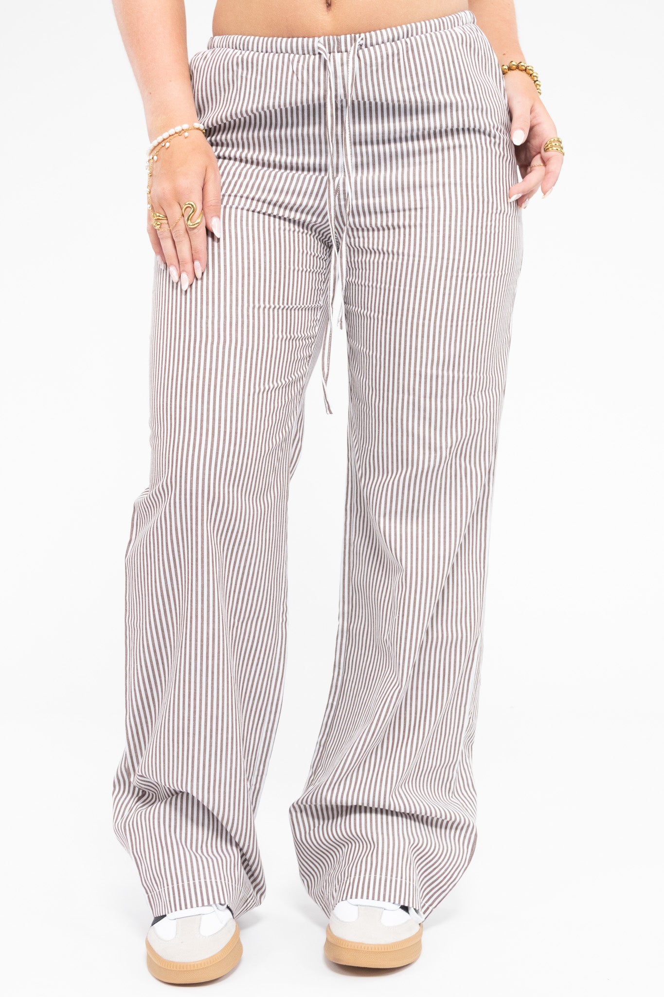 Casual Striped Pants
