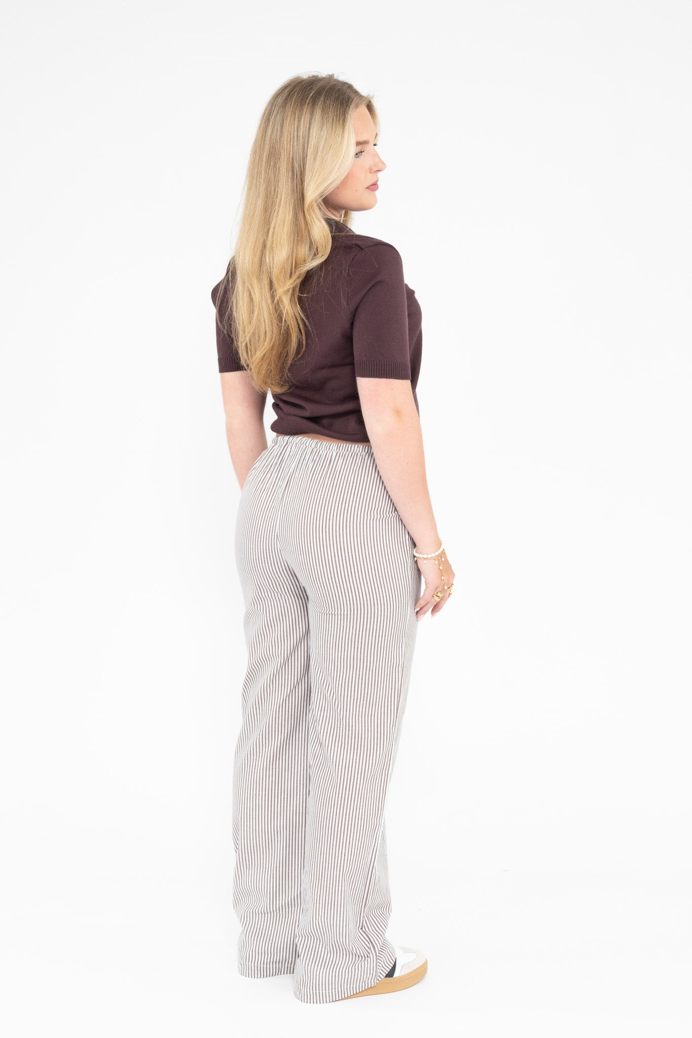 Casual Striped Pants