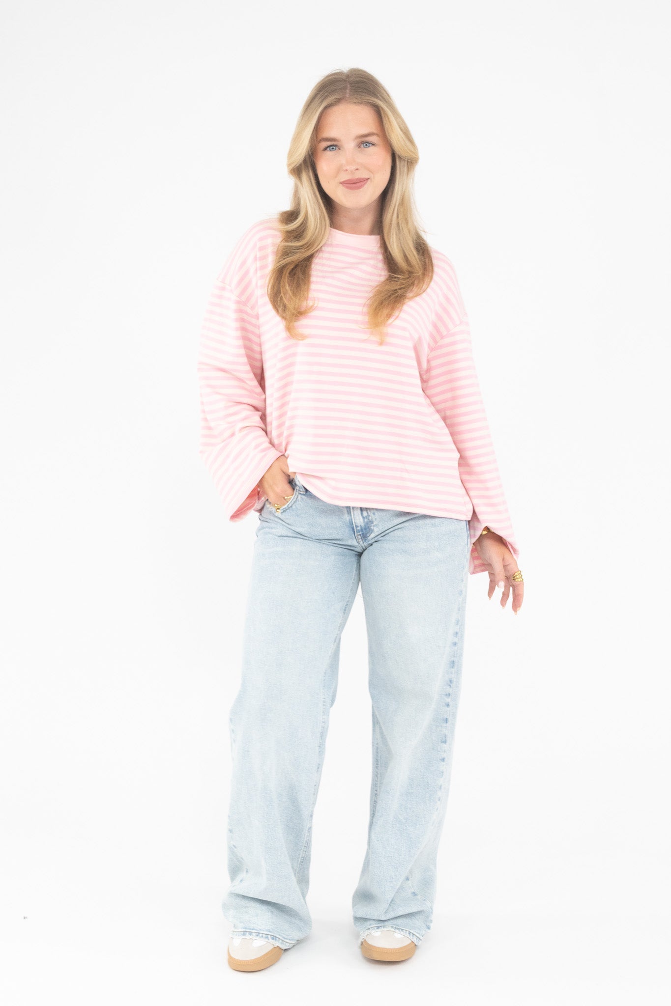 Long Sleeve Striped Tee