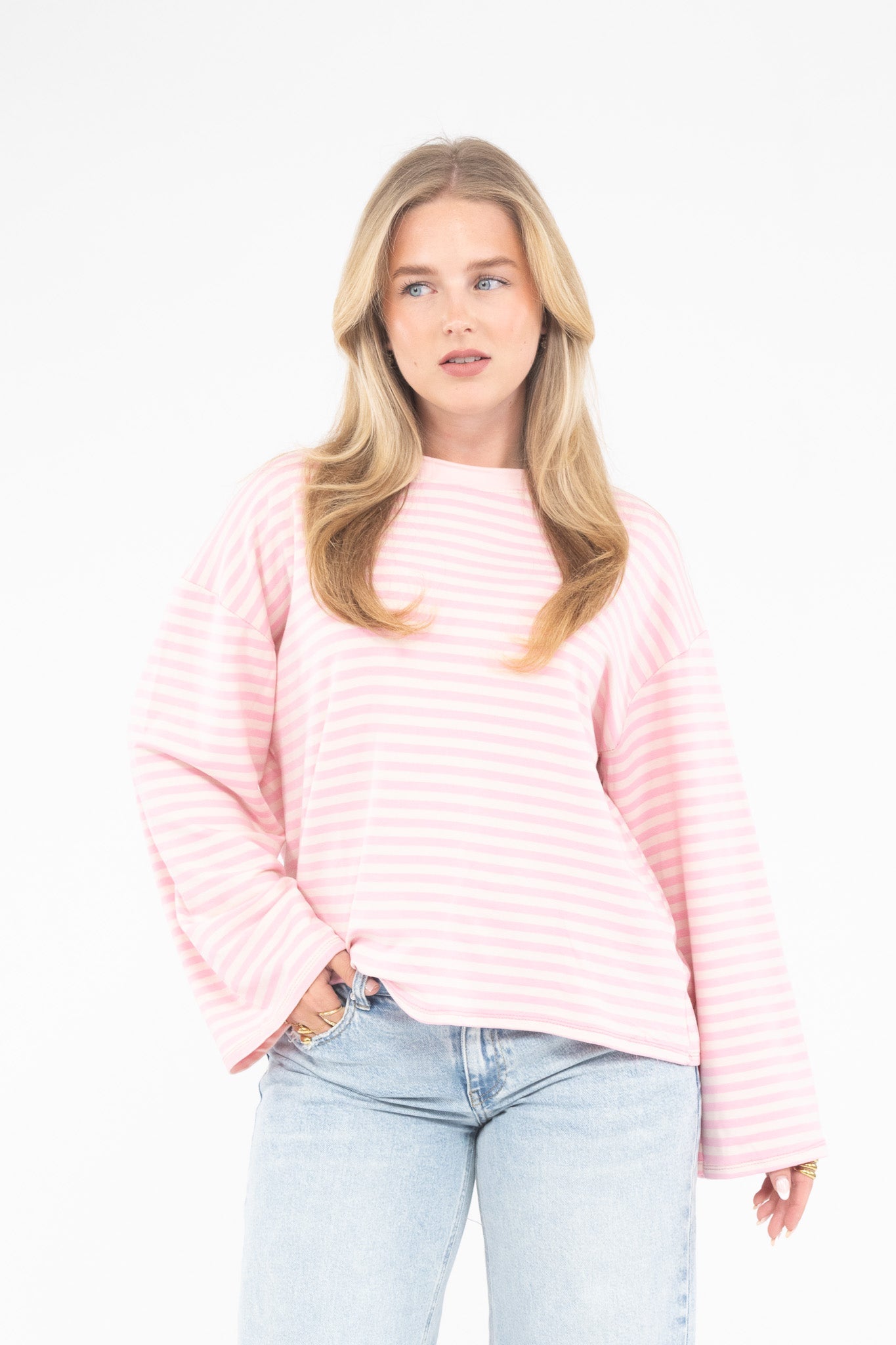 Long Sleeve Striped Tee