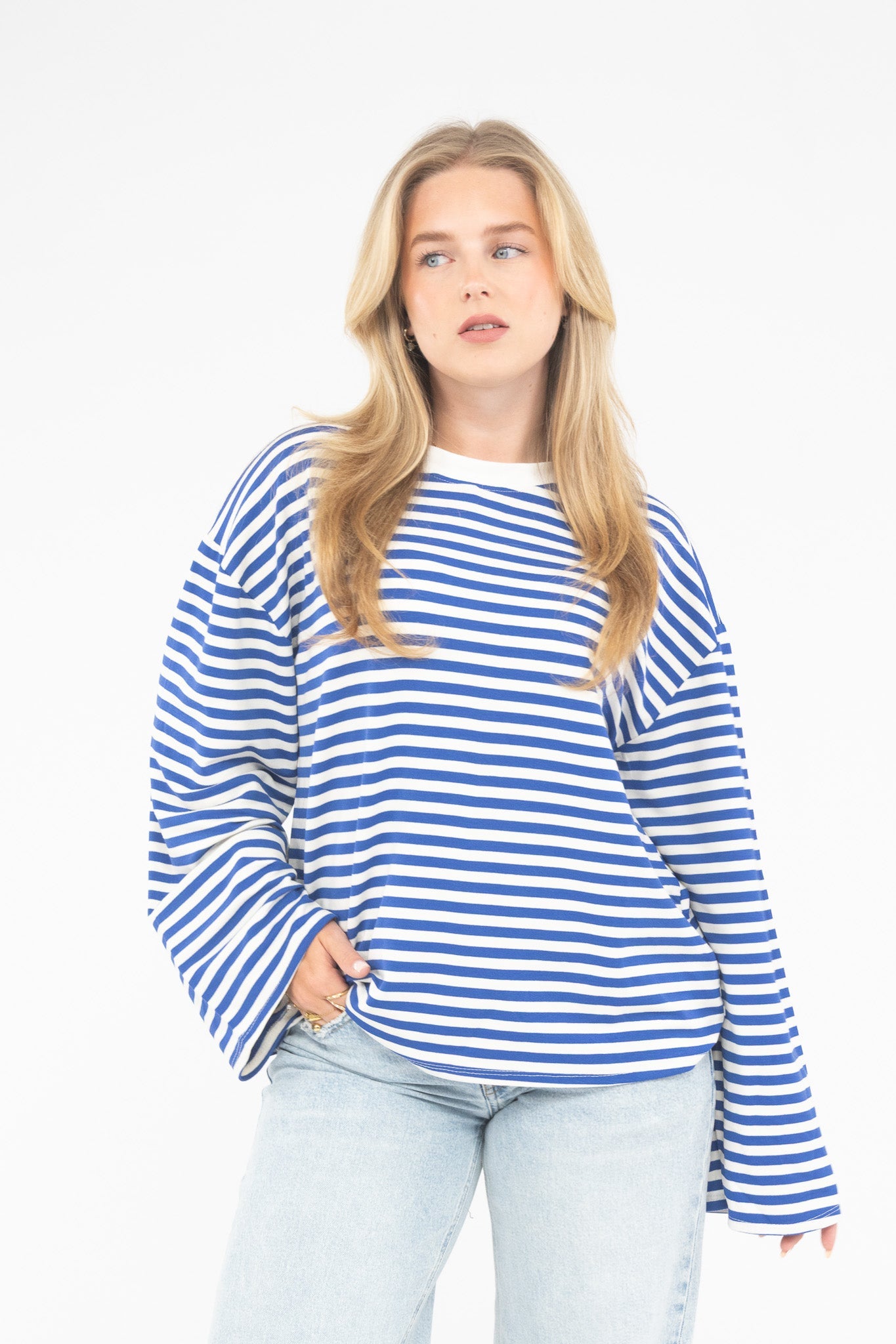 Long Sleeve Striped Tee