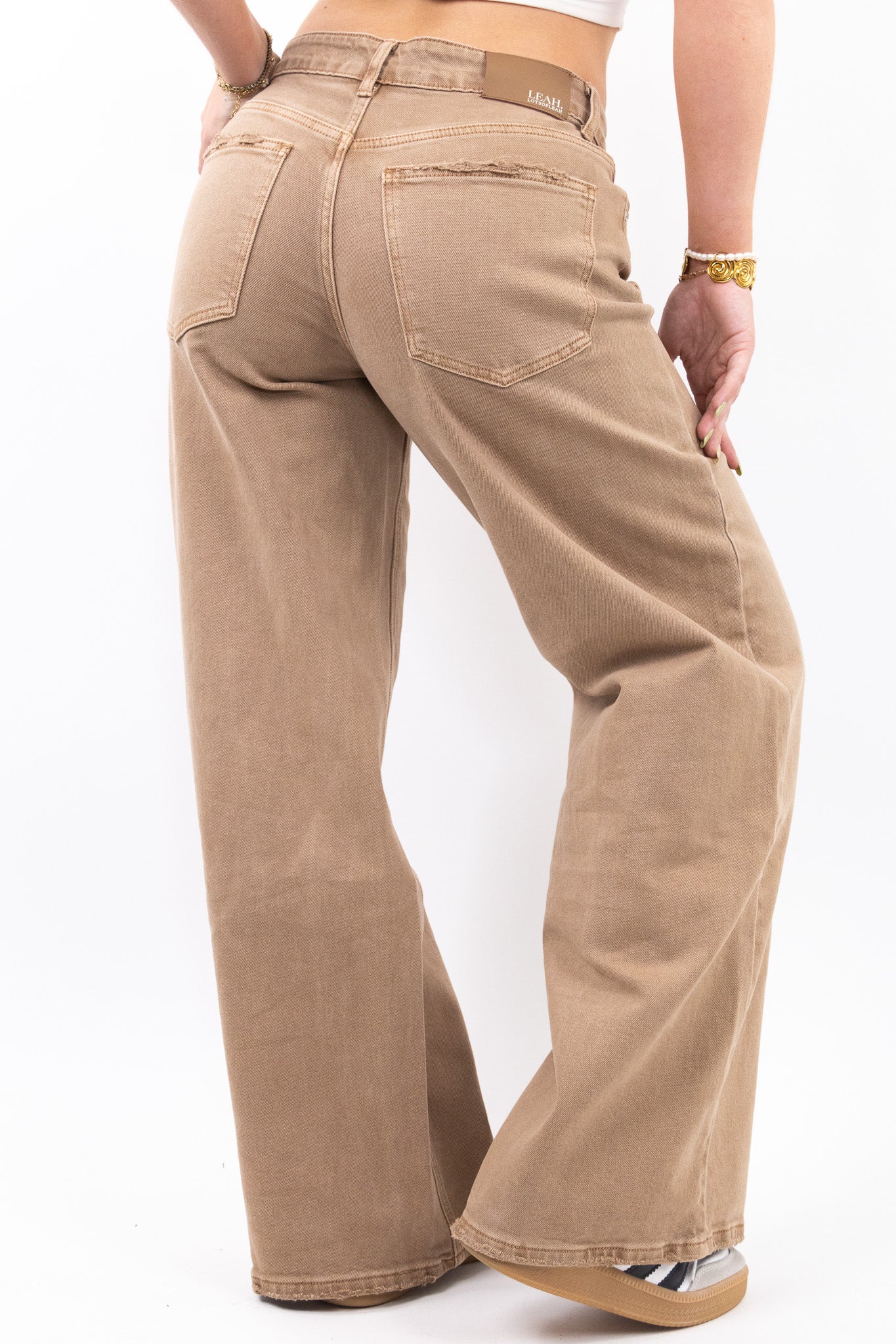 Baggy Fit Wide Leg Jeans