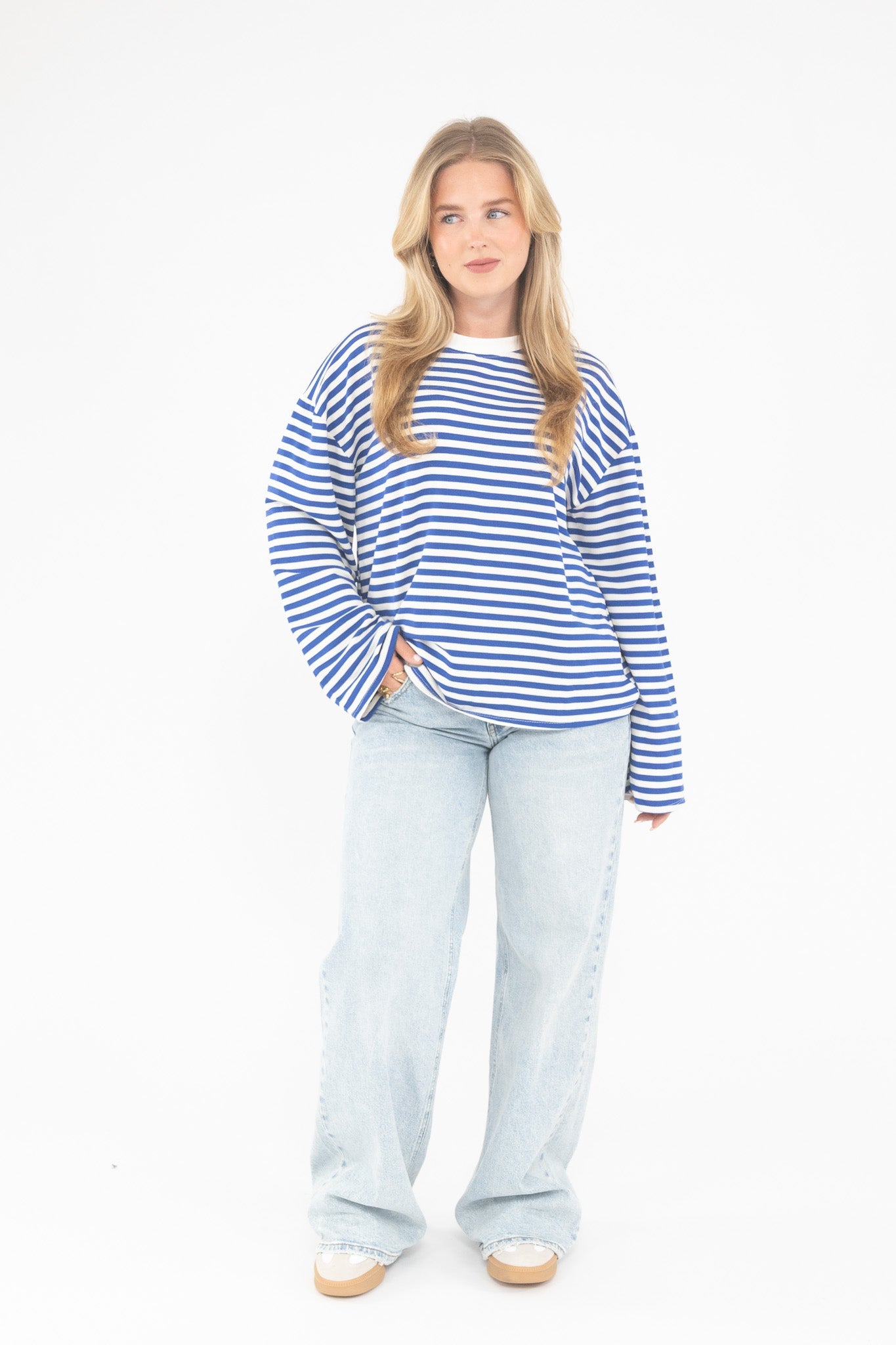 Long Sleeve Striped Tee