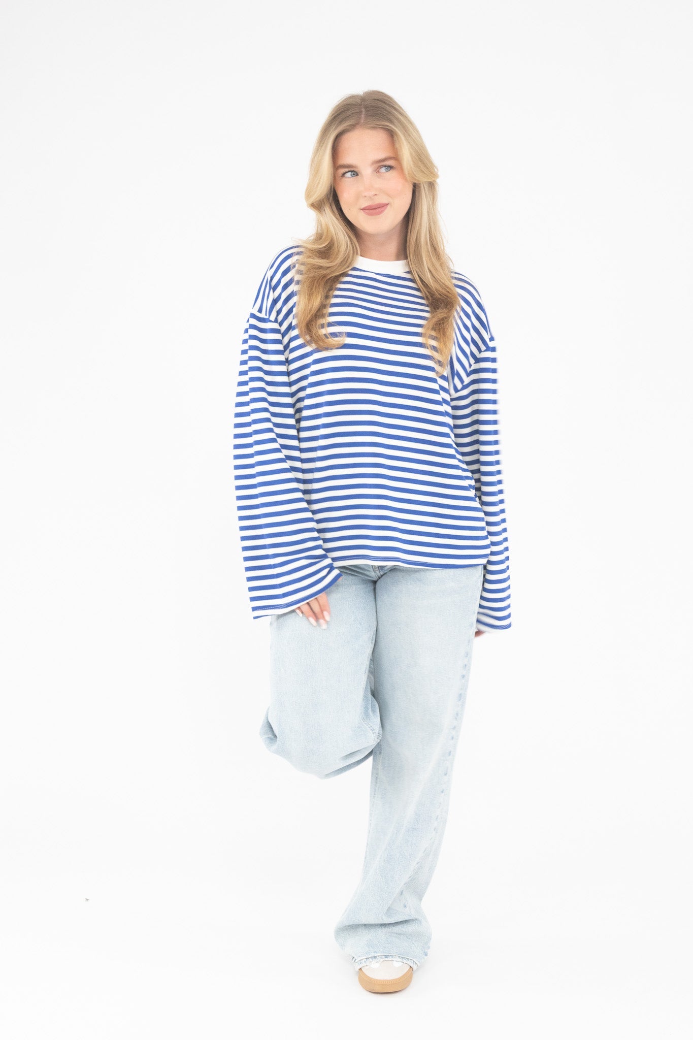 Long Sleeve Striped Tee