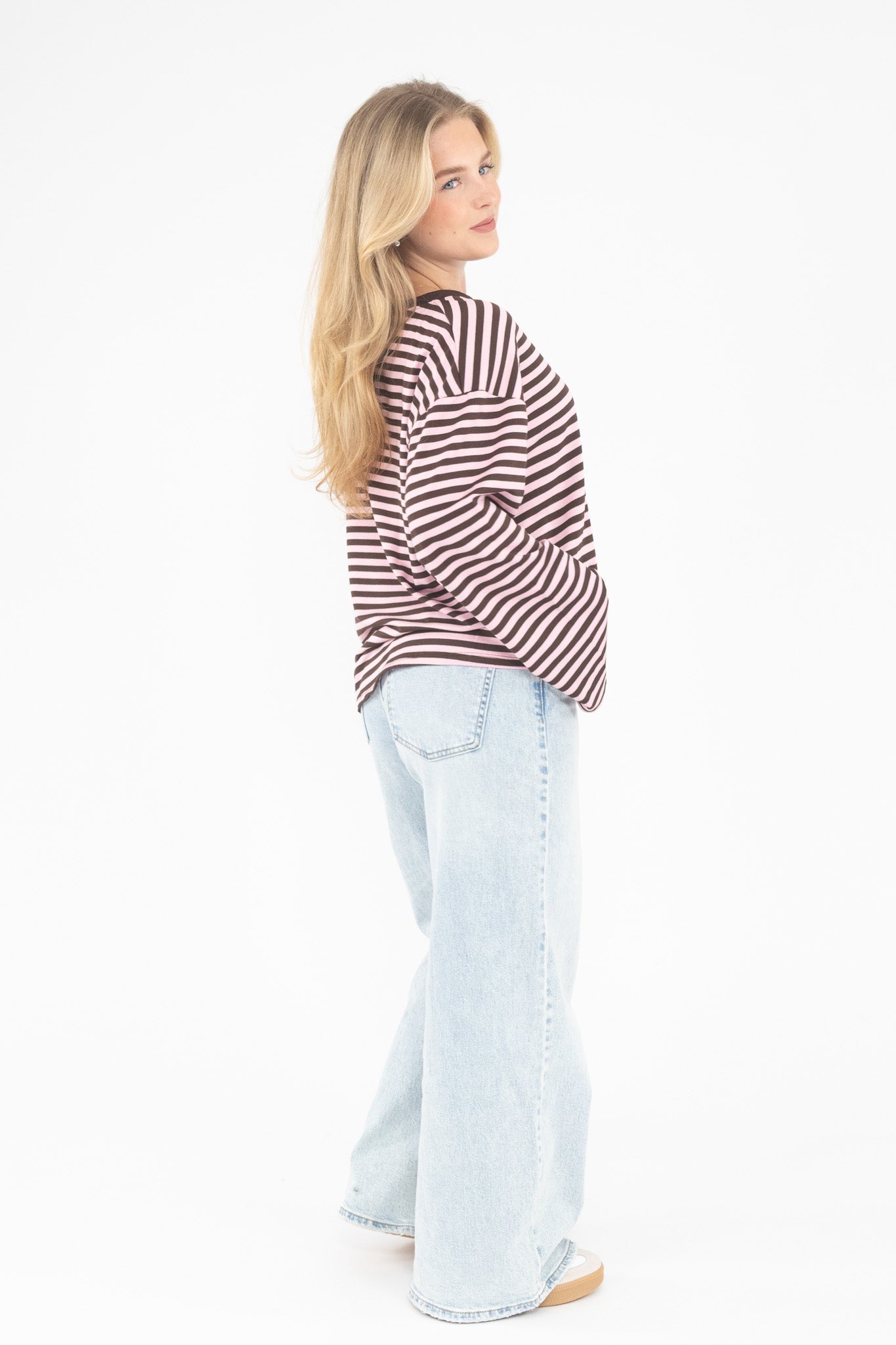 Long Sleeve Striped Tee