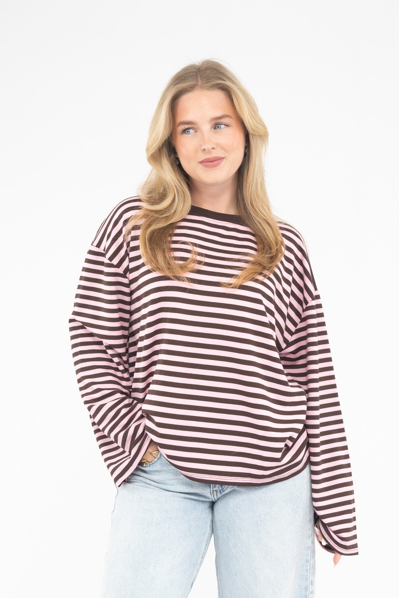 Long Sleeve Striped Tee