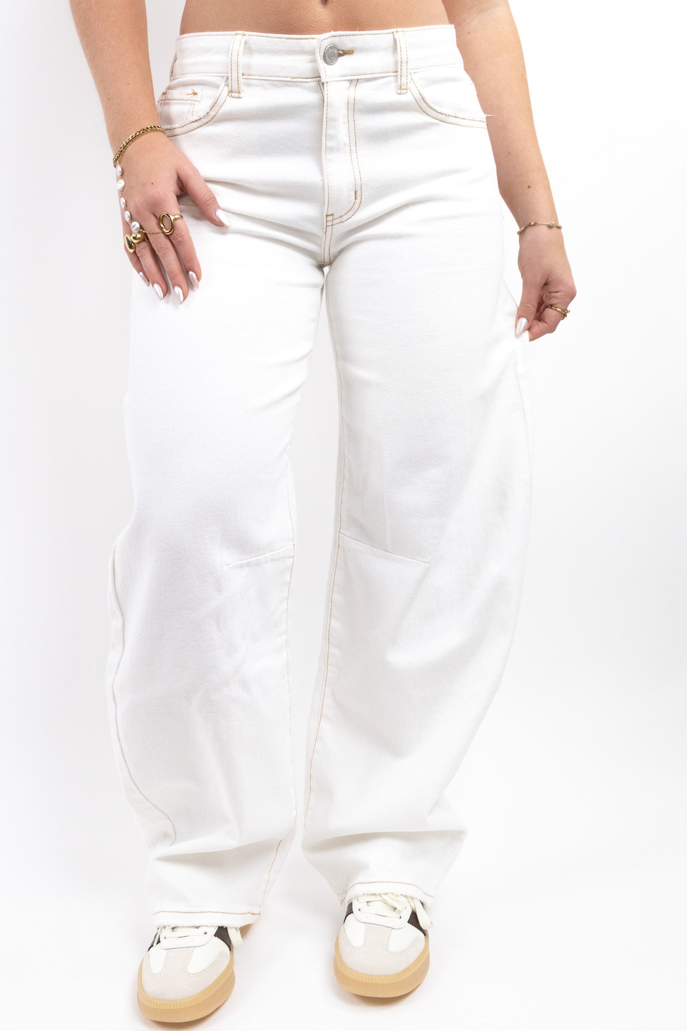 Gaia balloon jeans - stretch