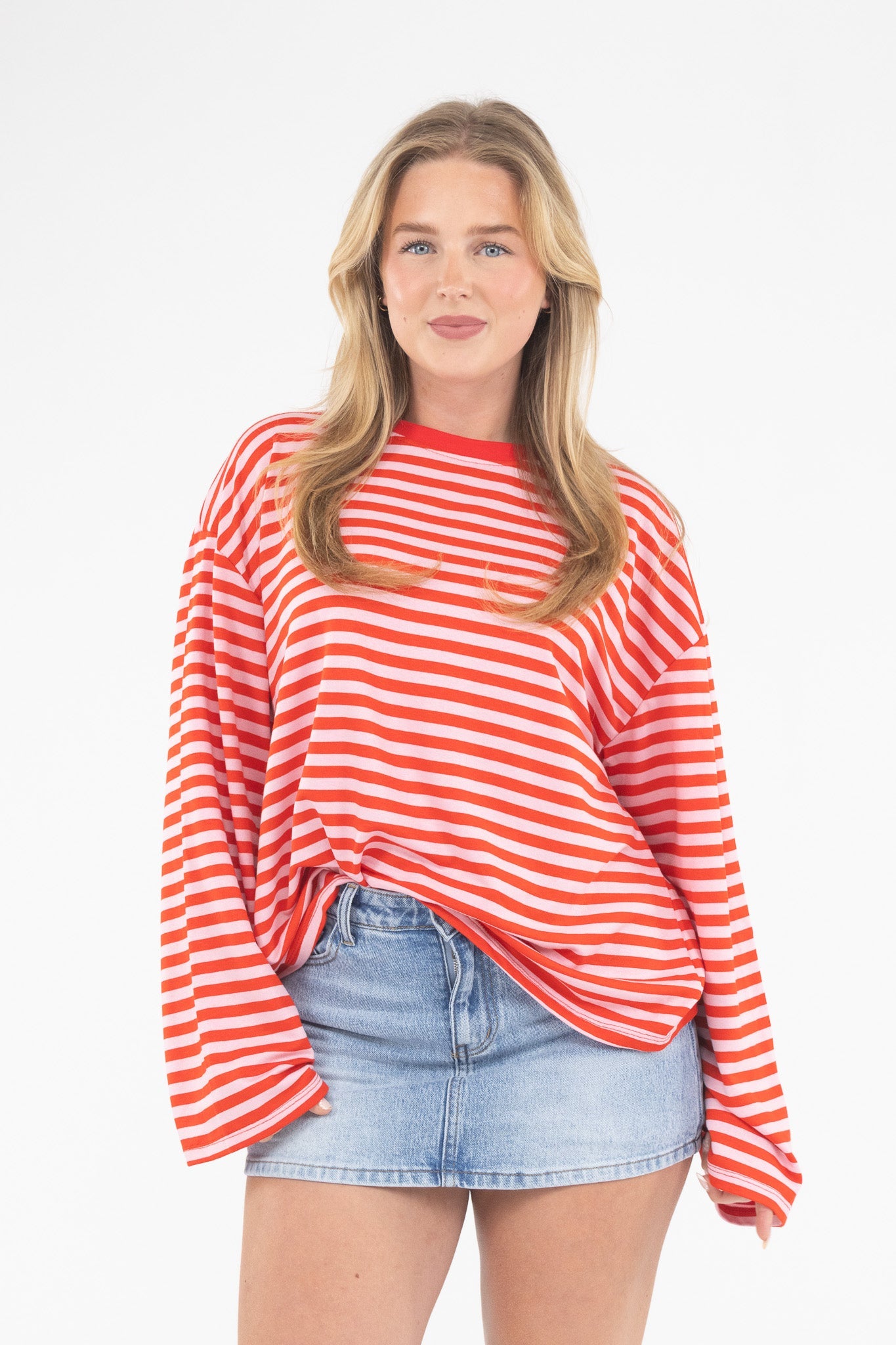 Long Sleeve Striped Tee