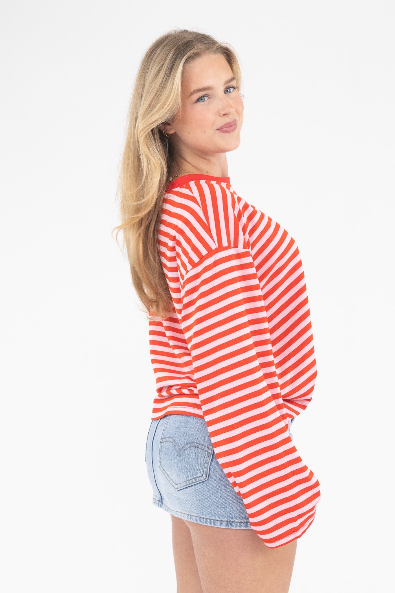 Long Sleeve Striped Tee