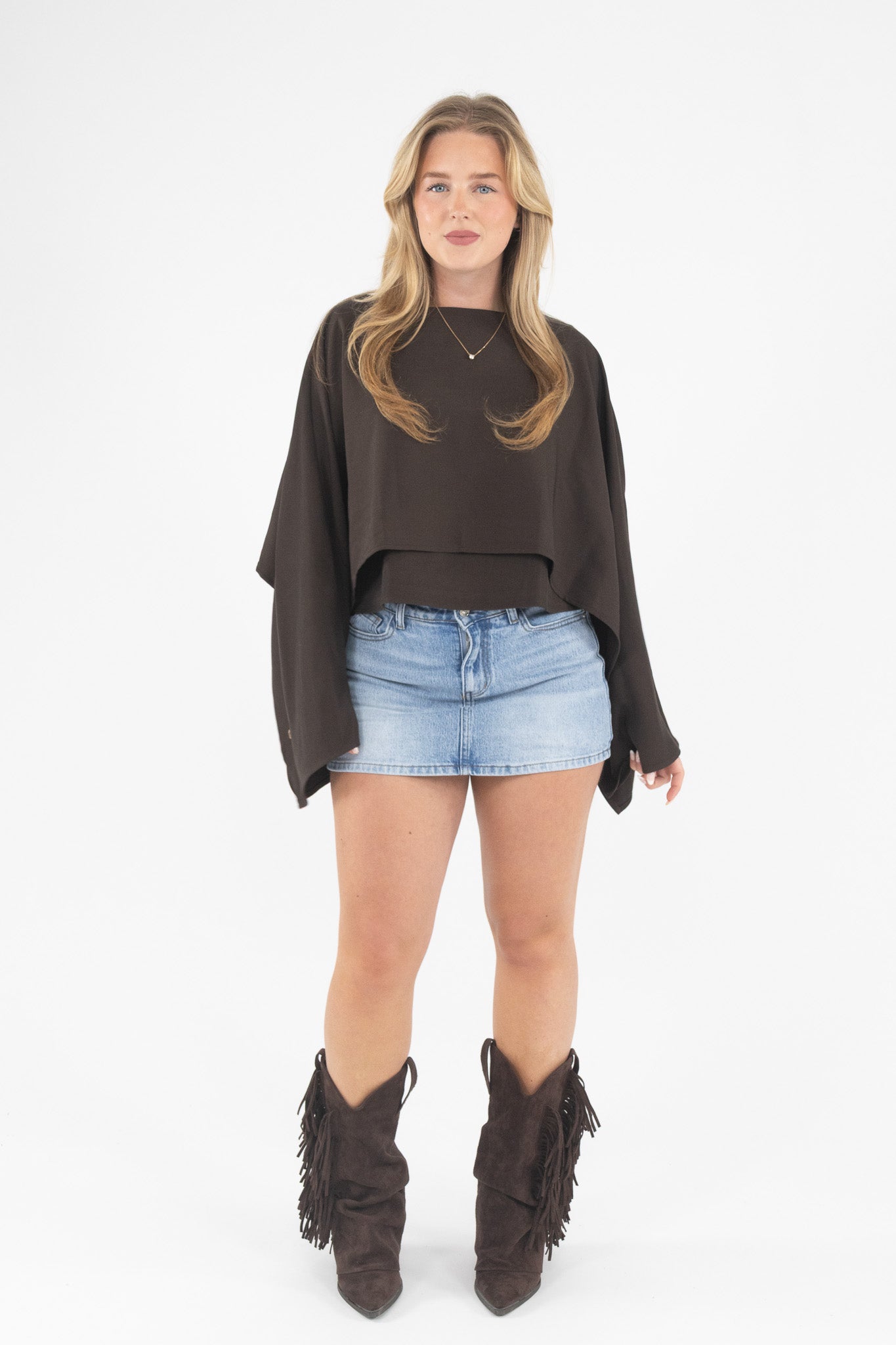 Layered Long Sleeve Top