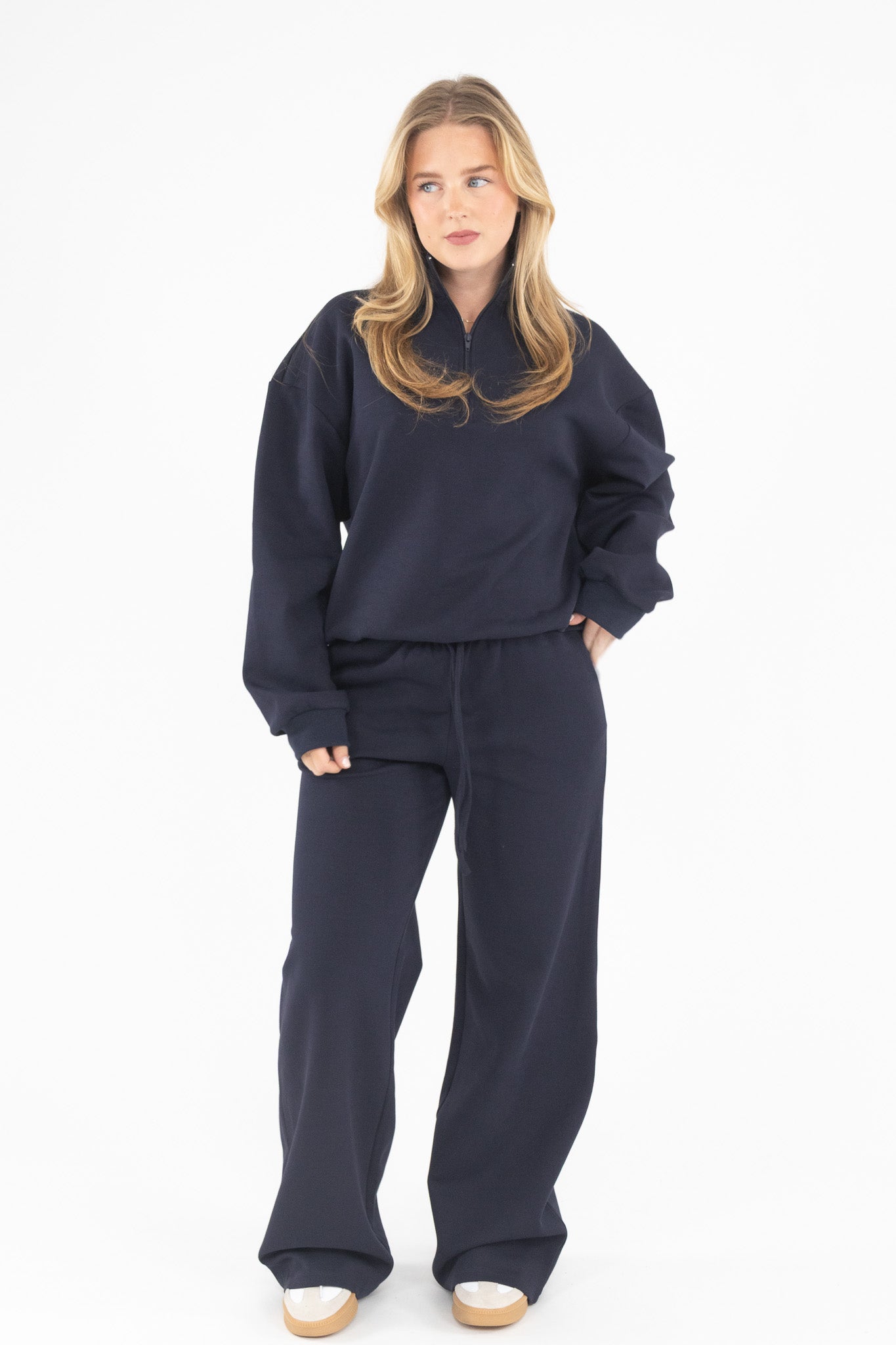 Wide Leg Jogger Pants