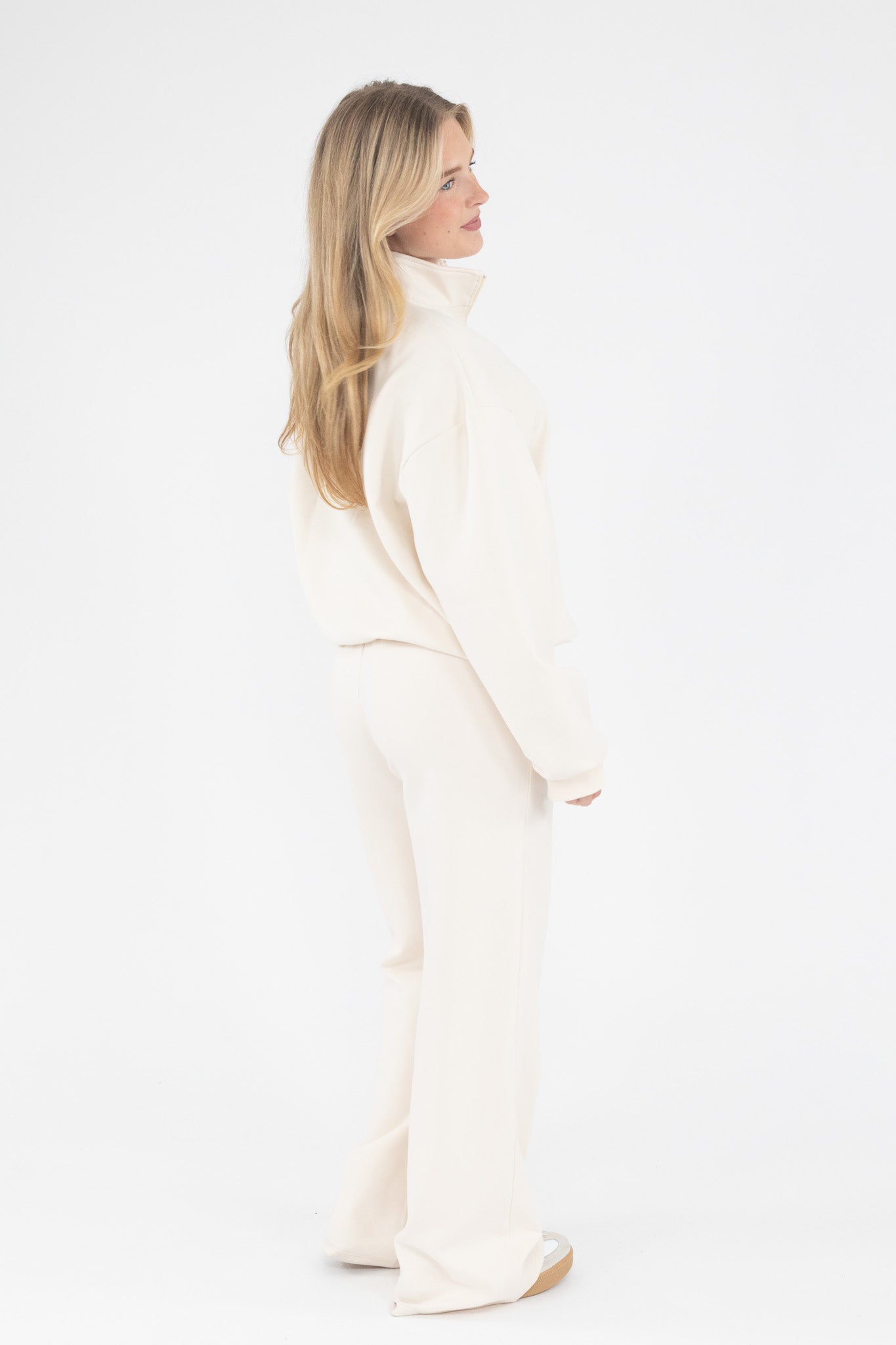 Oversized Half Zip Sweater
