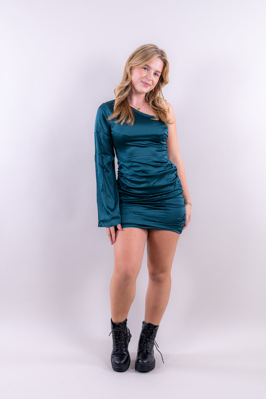 Fenna satin dress