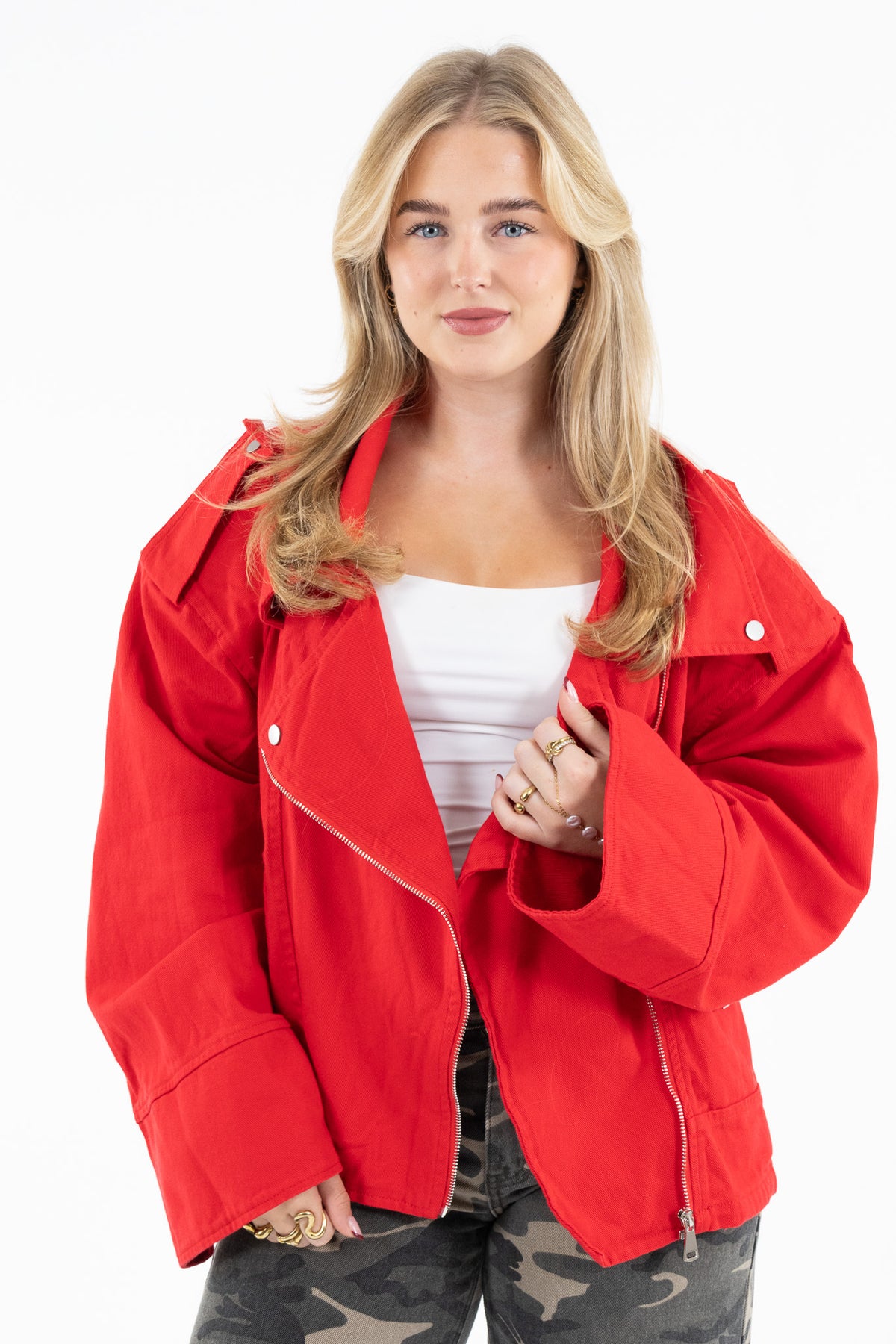 Red Statement Jacket