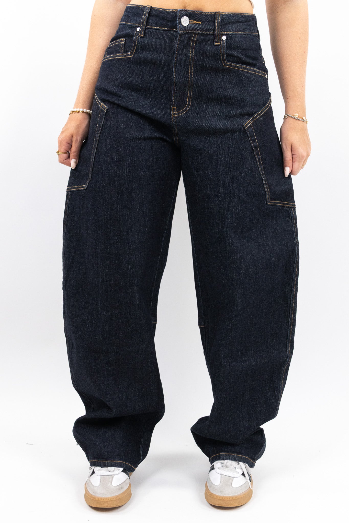 Brooklyn Cargo Balloon Jeans