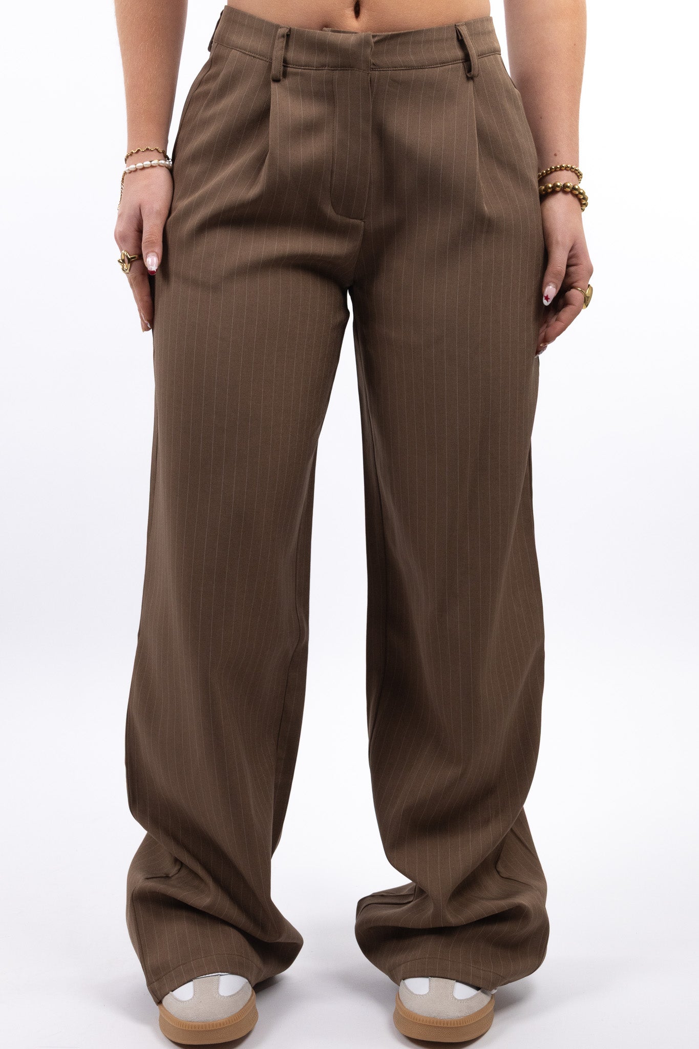 City Pinstripe Pantalon