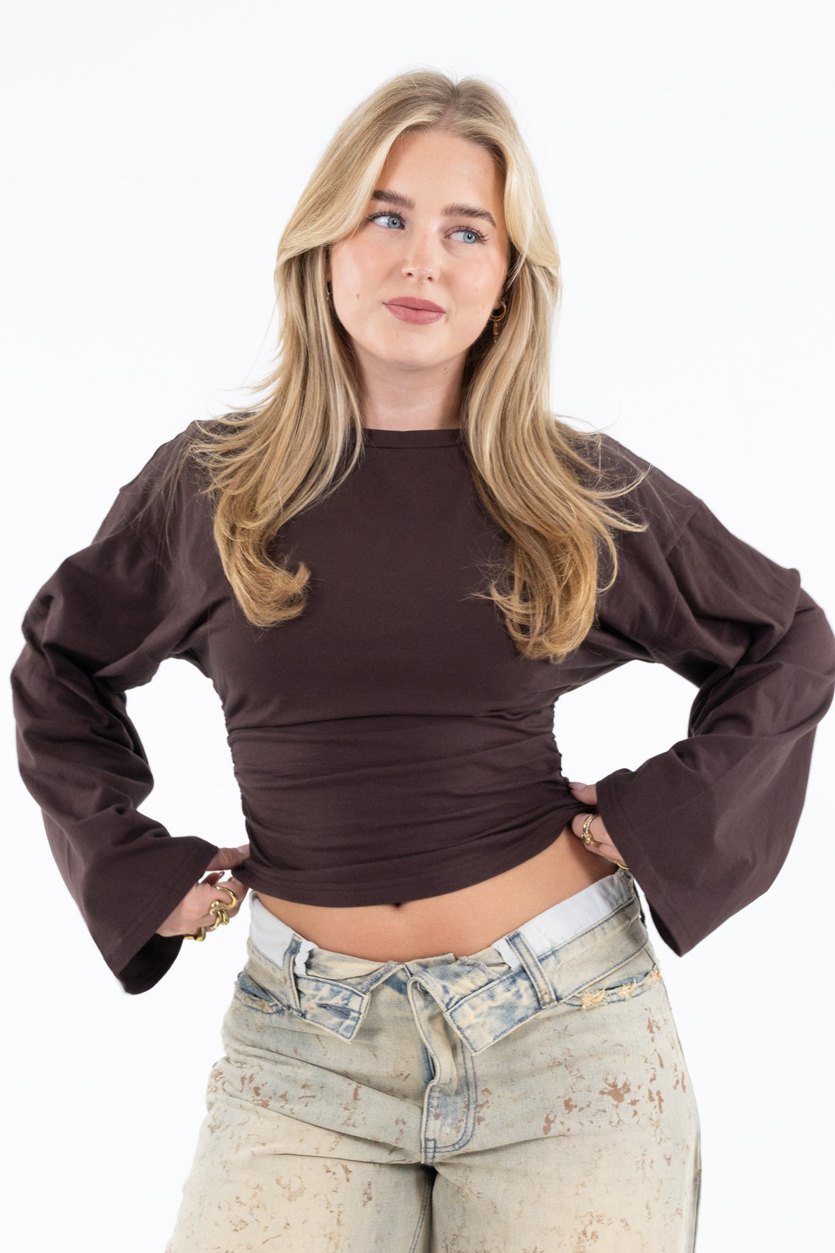 Ruby Ruched Top