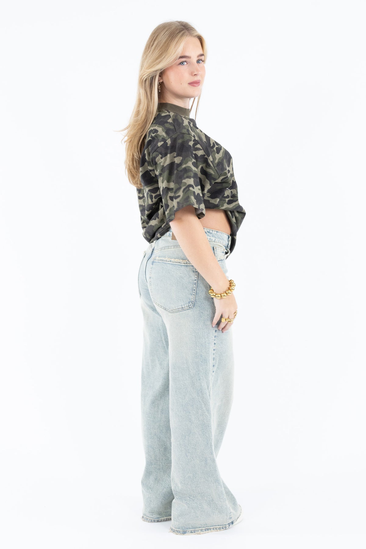 Camo Oversized Tee