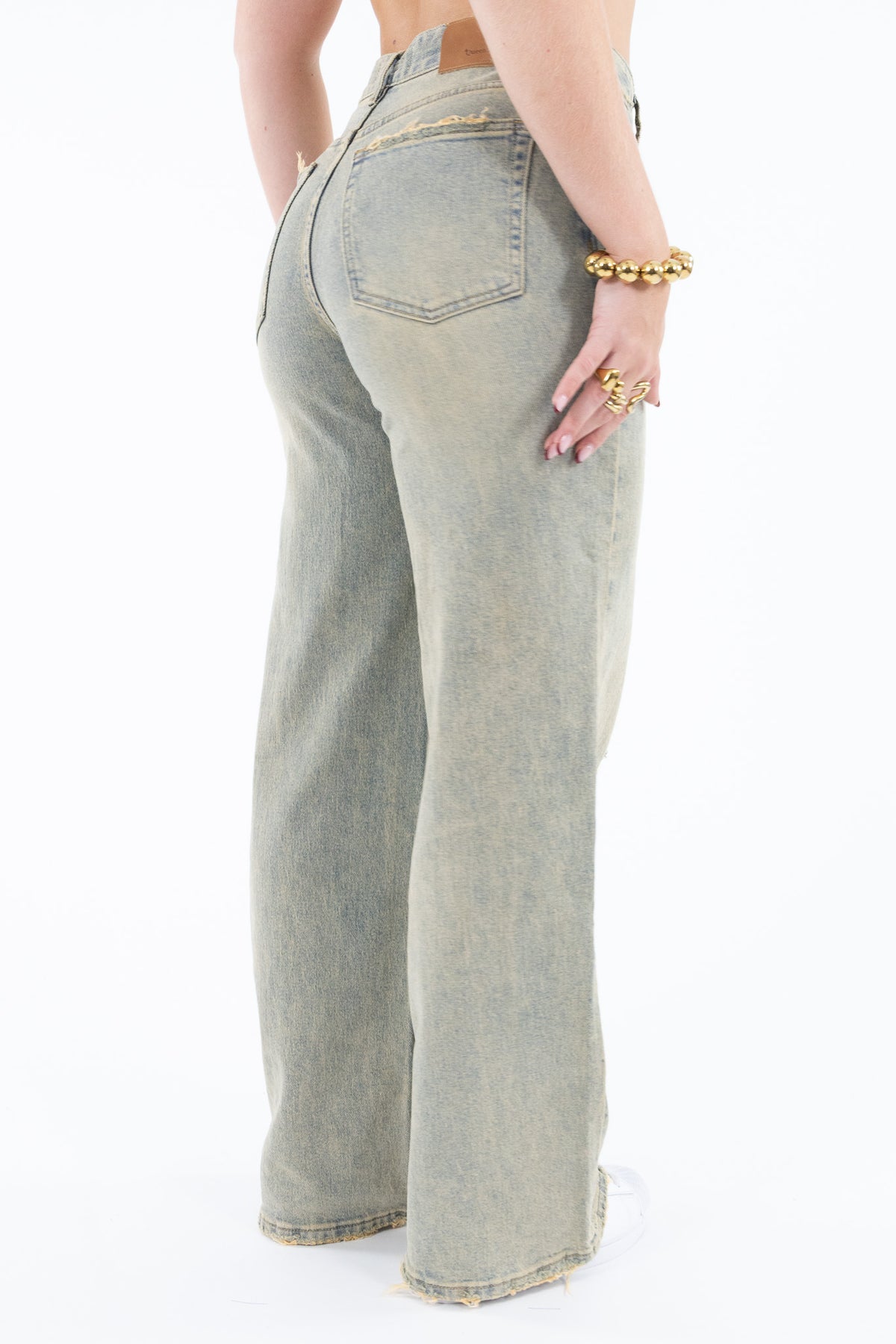 Fay Wide Leg Jeans