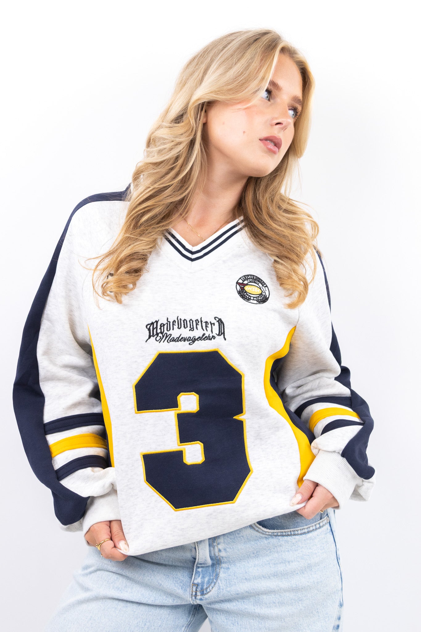 Sporty Number Sweater