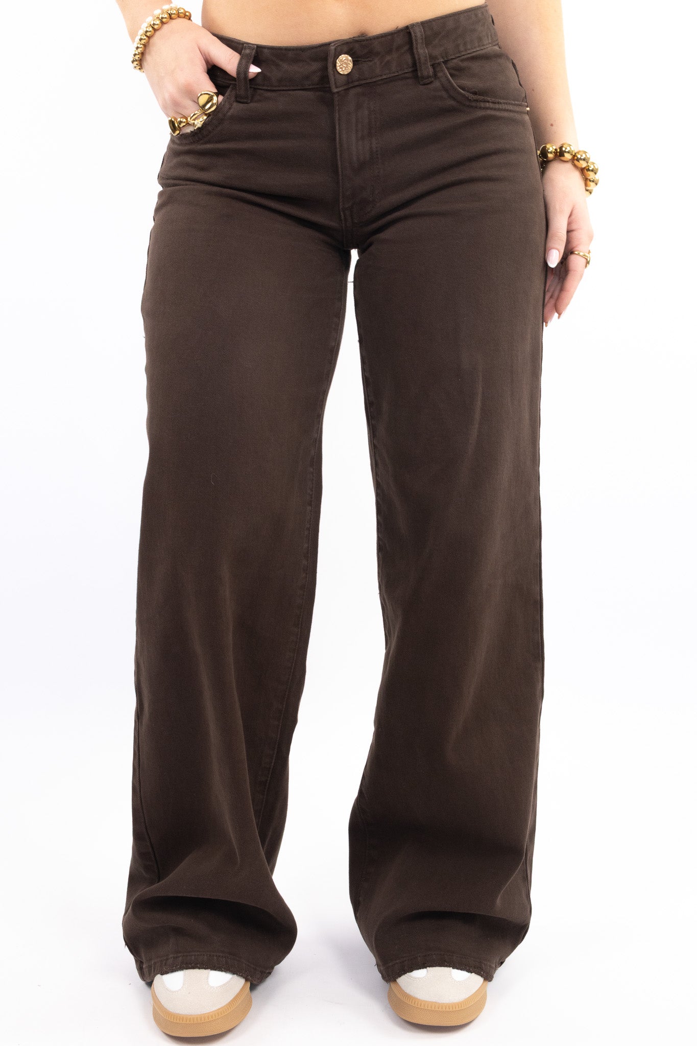 Low Waist Wide Leg Jeans