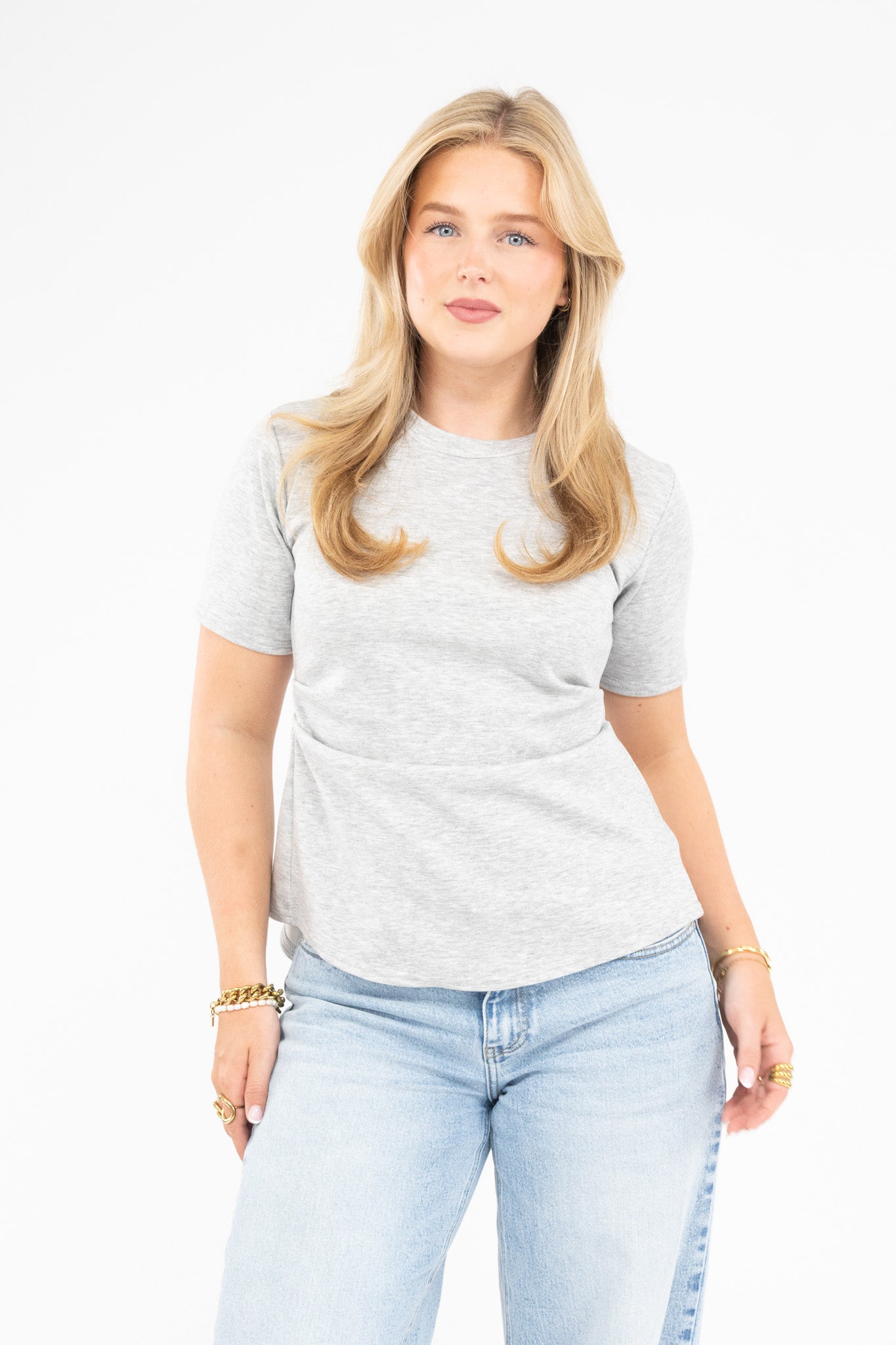 Shaped Basic T-Shirt