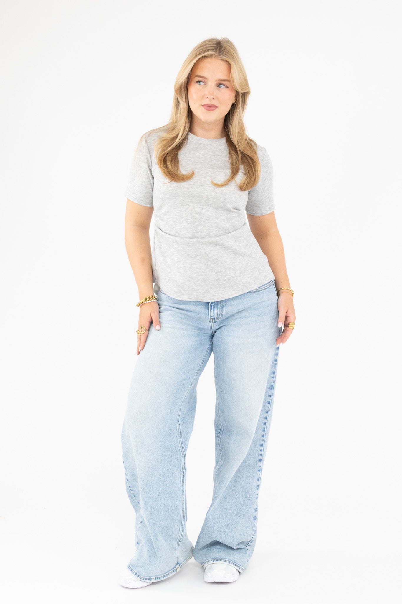 Shaped Basic T-Shirt