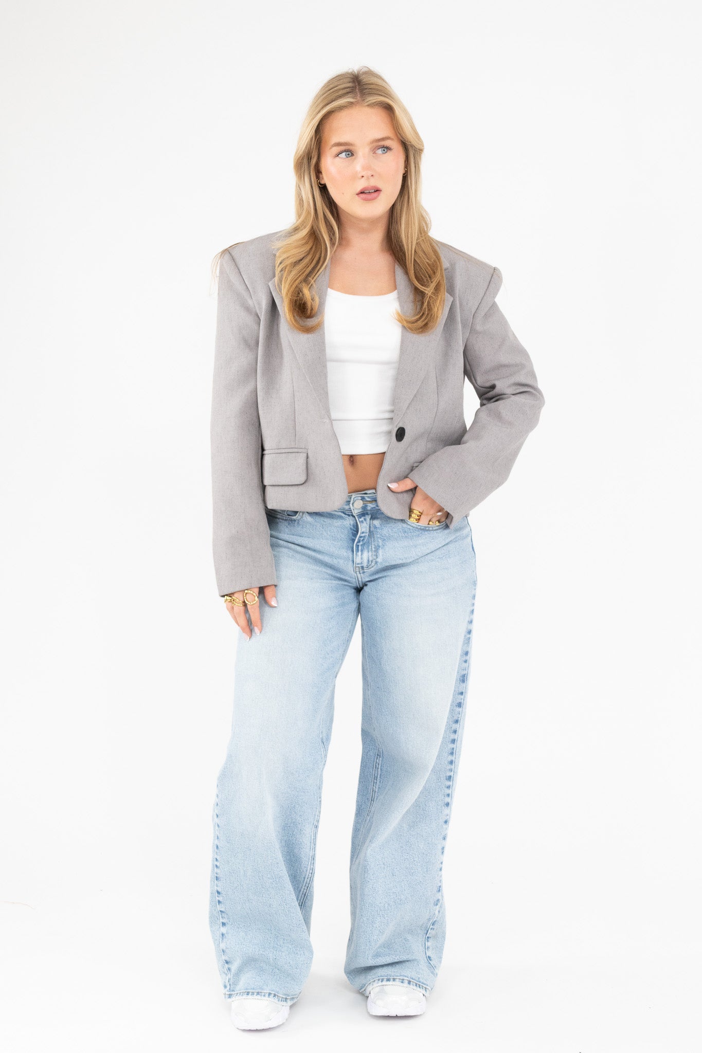 Everyday Cropped Blazer