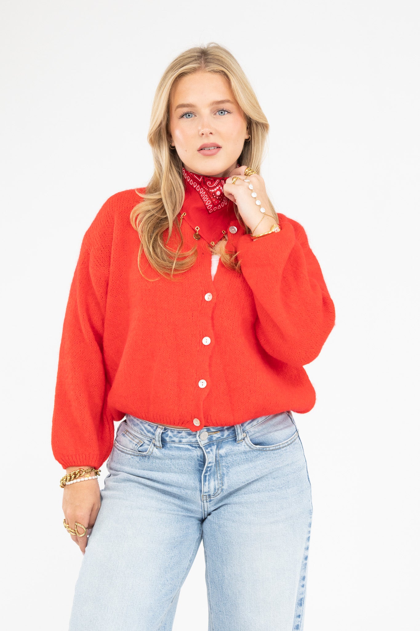 Fluffy Knit Cardigan