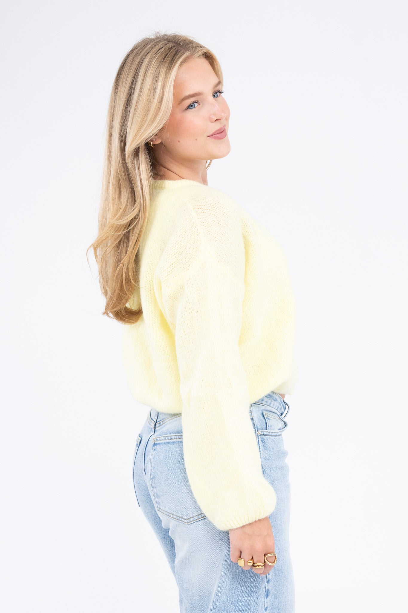 Fluffy Knit Cardigan