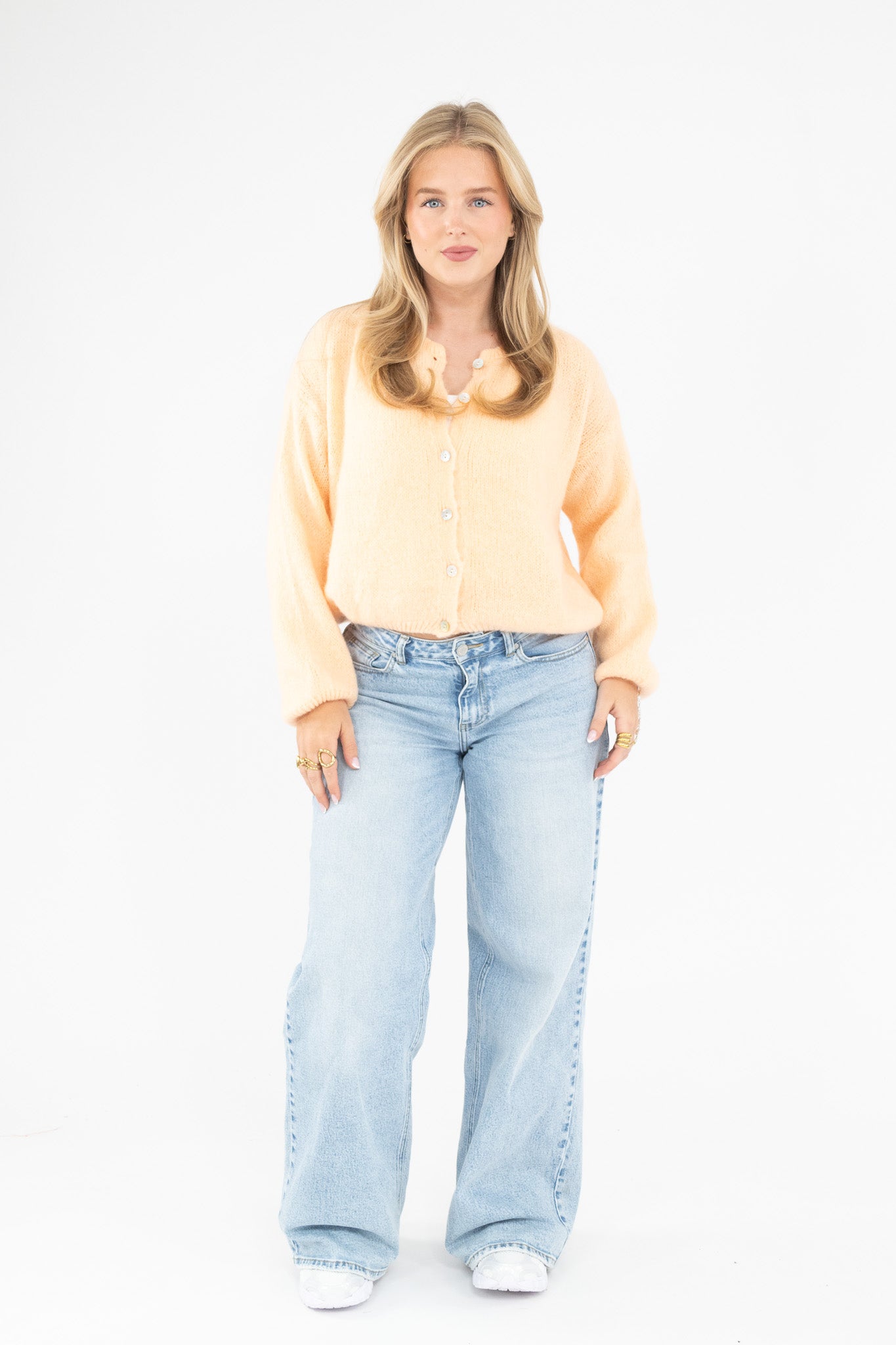 Fluffy Knit Cardigan