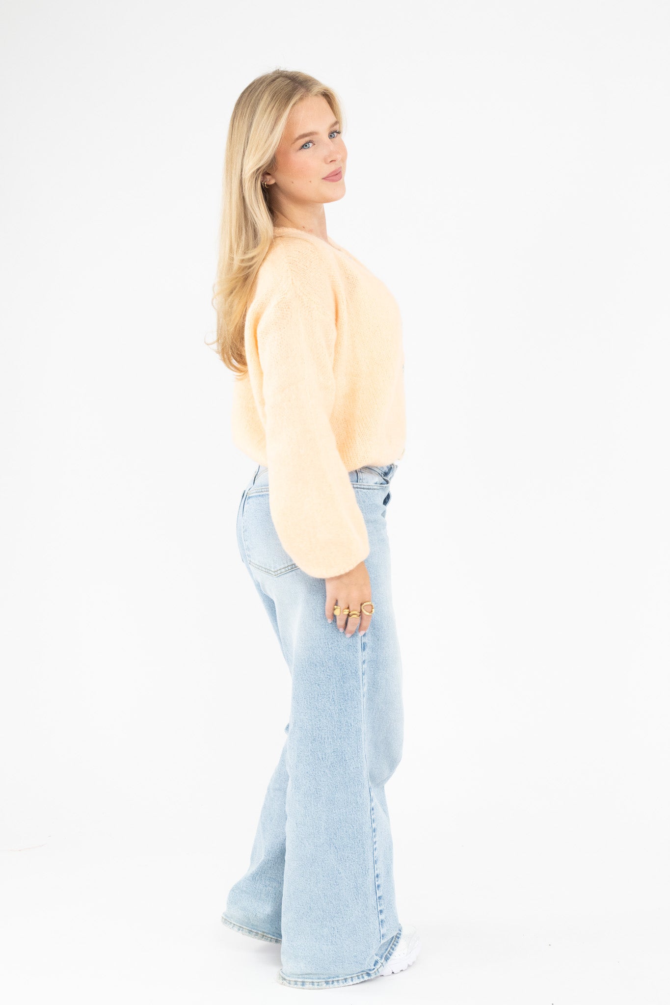 Fluffy Knit Cardigan