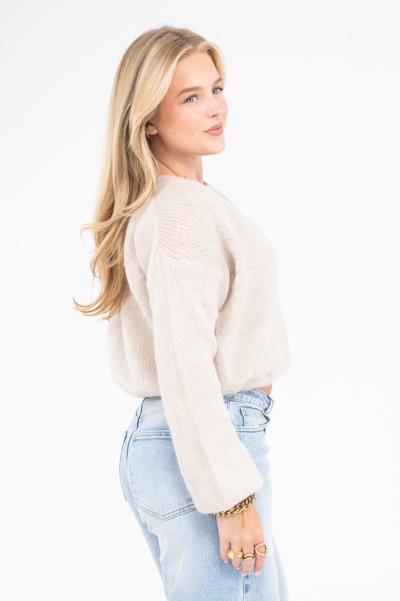 Fluffy Knit Cardigan