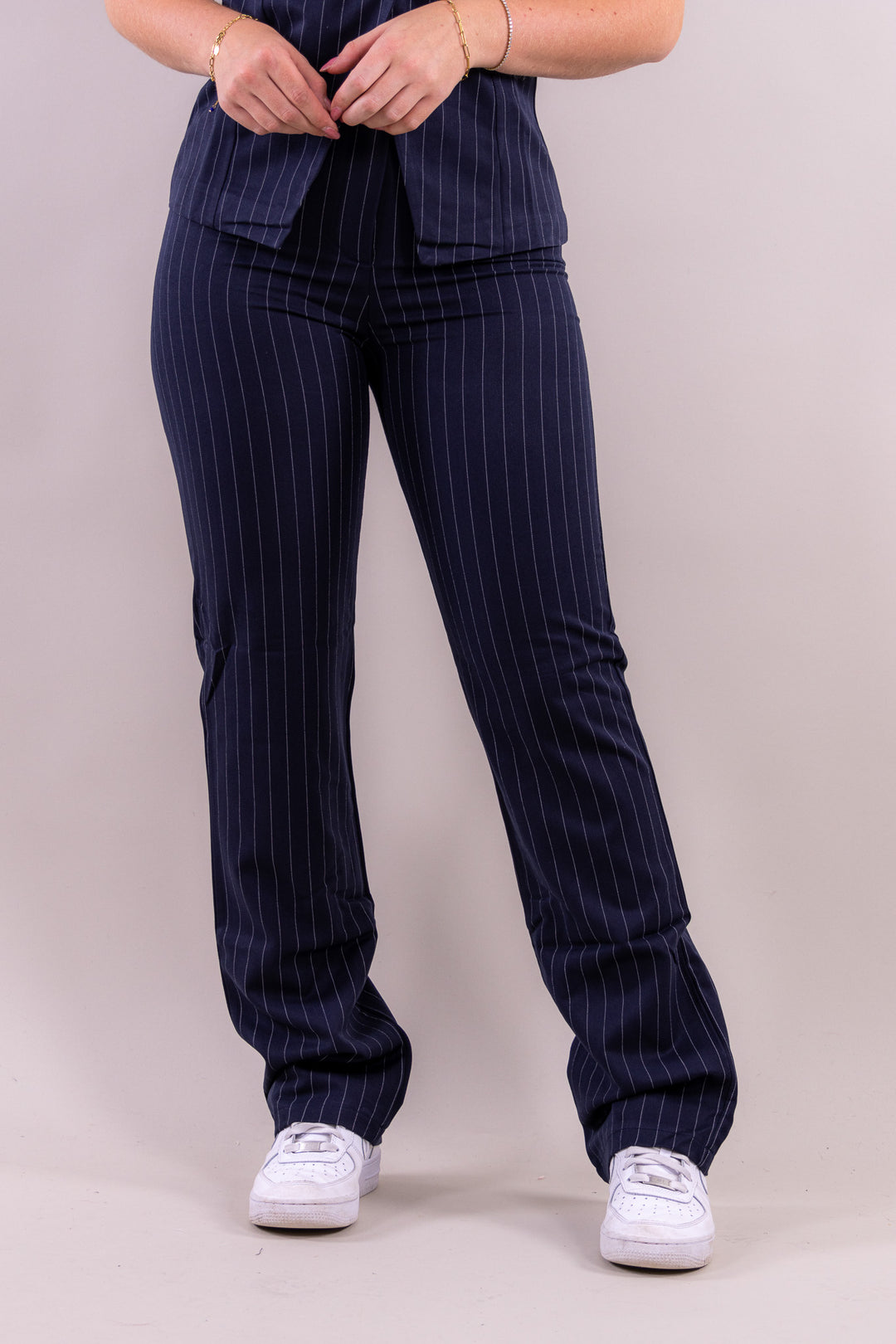 Liva striped pantalon