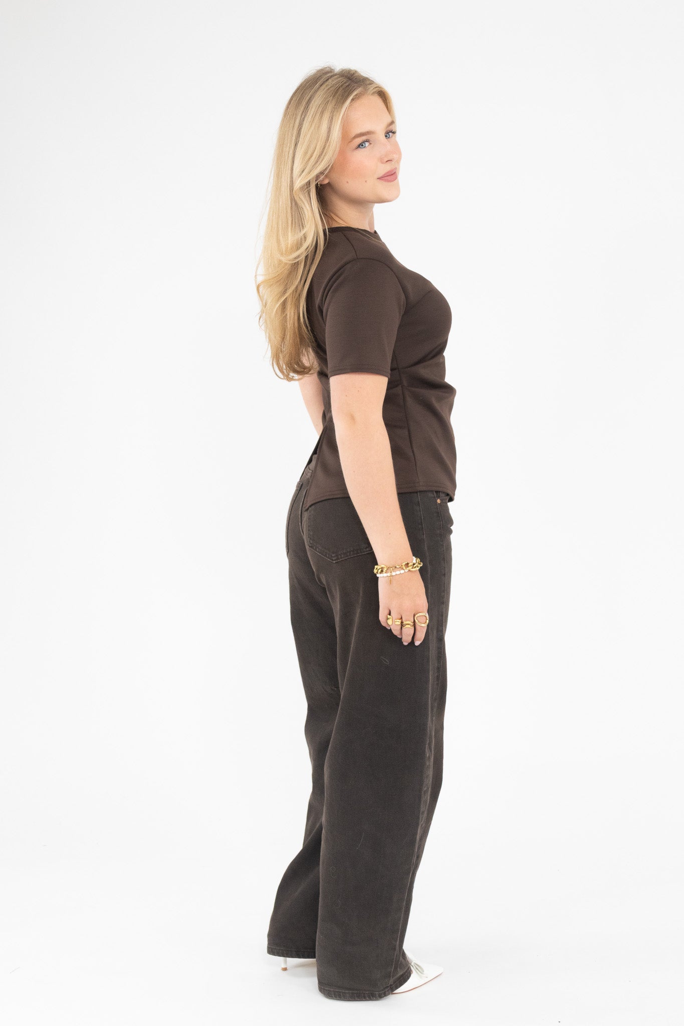 Shaped Basic T-Shirt