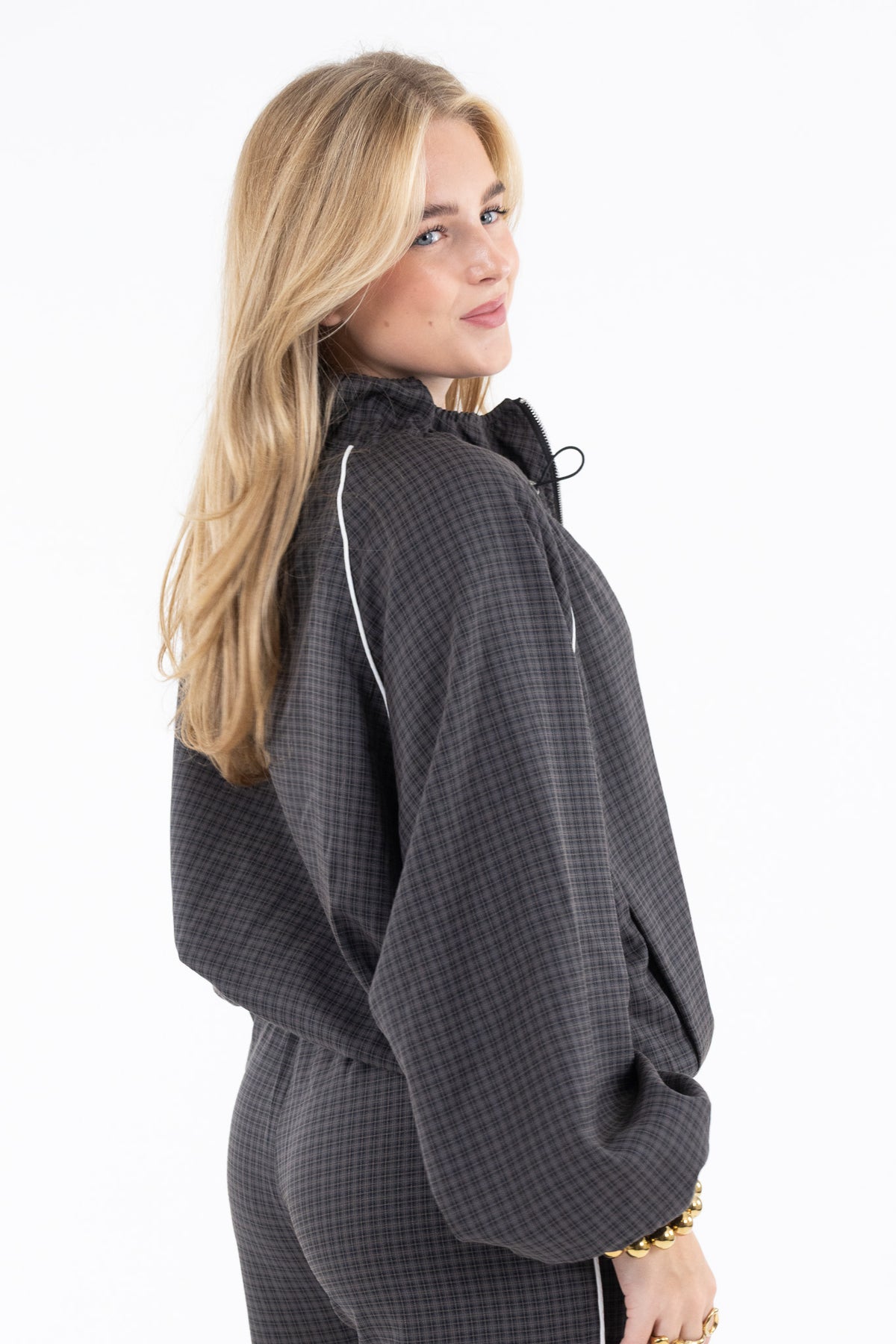 Sporty Check Jacket
