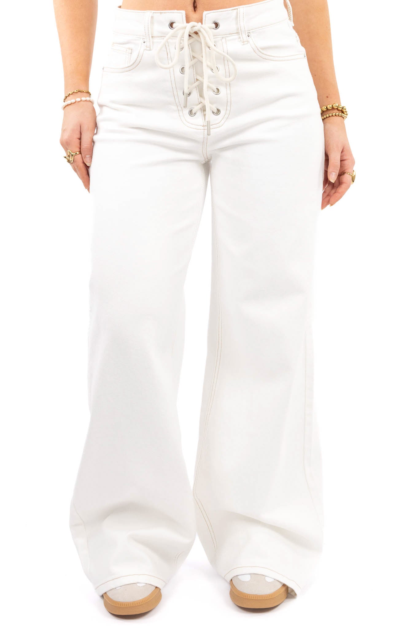 Rope Loose Fit Jeans