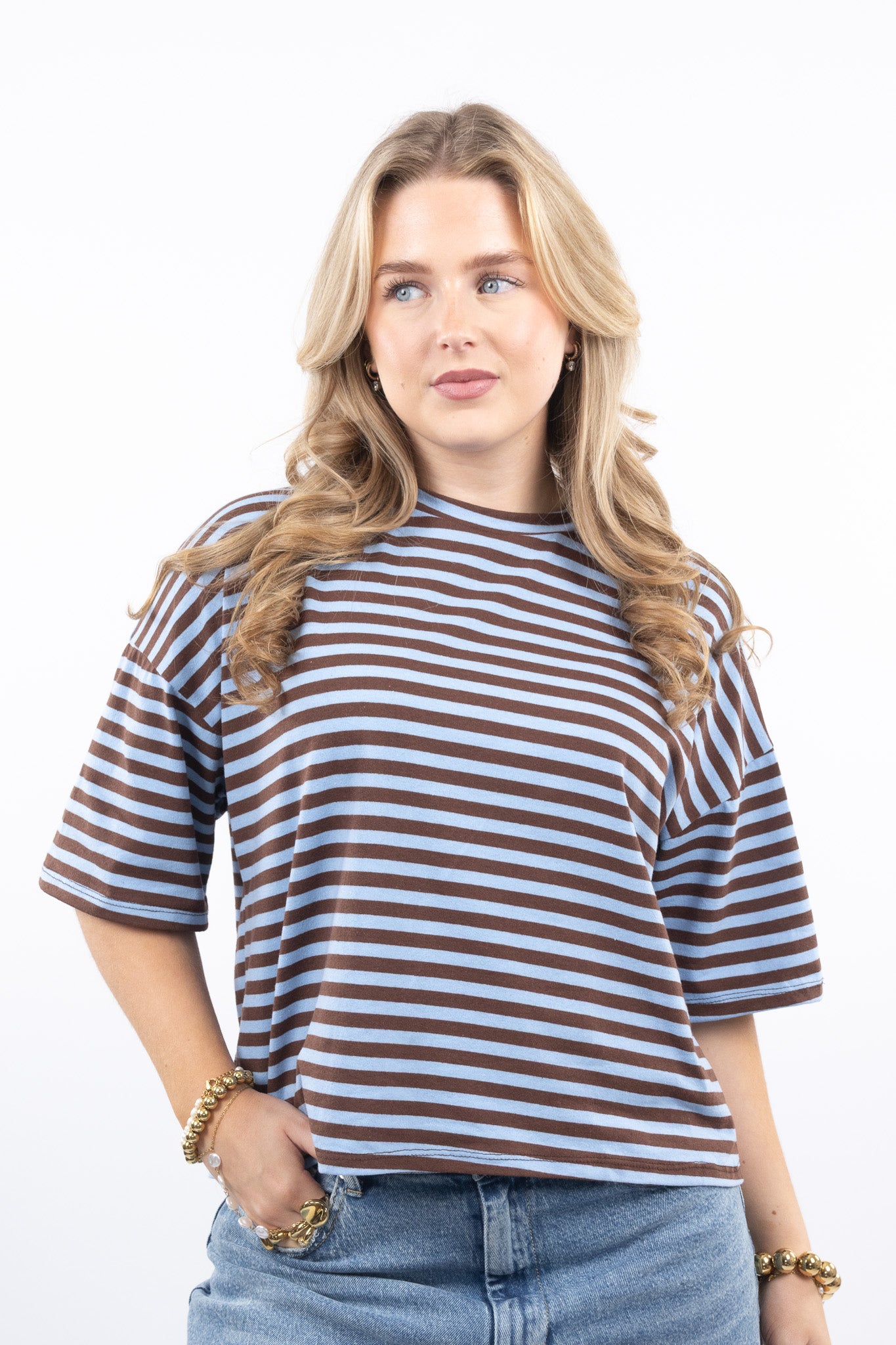 Oversized Striped T-Shirt