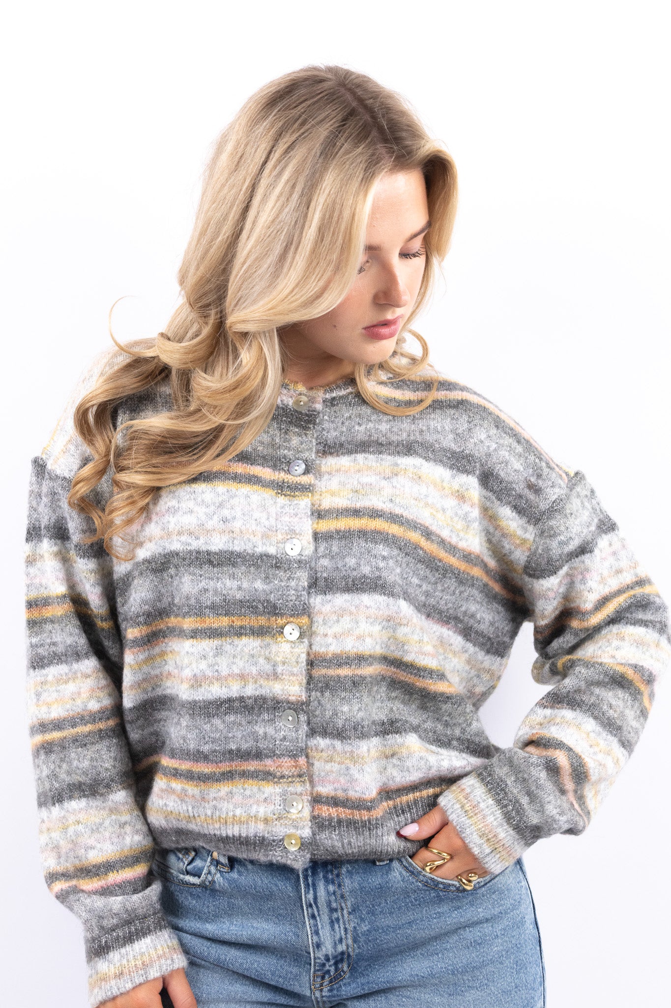 Dreamy Stripe Cardigan