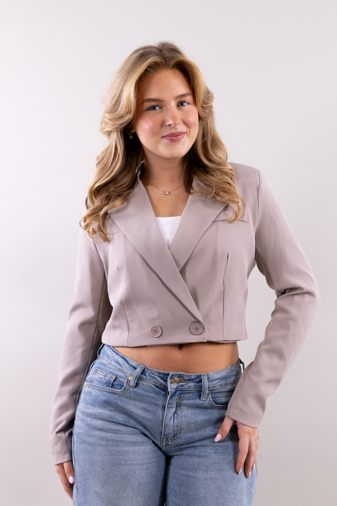 Liora cropped blazer