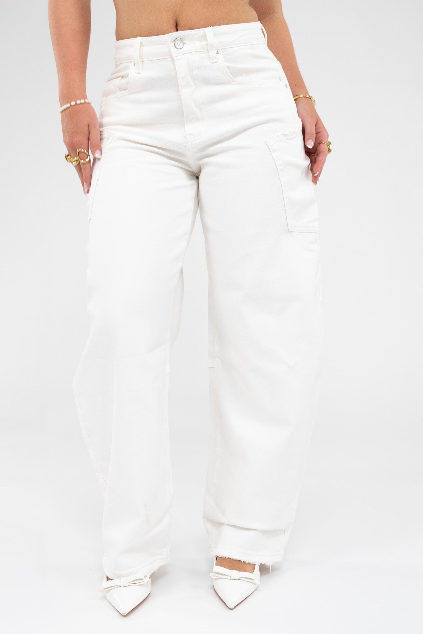 Brooklyn Cargo Balloon Jeans