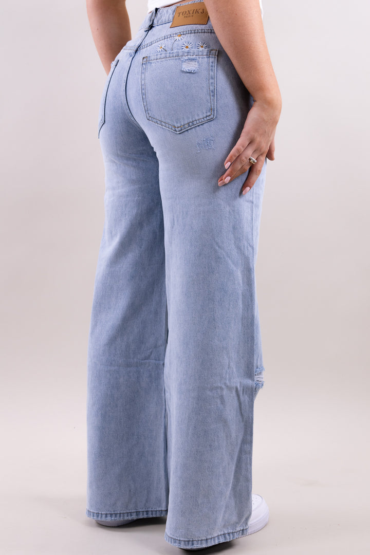 Daisy wide leg jeans - no stretch