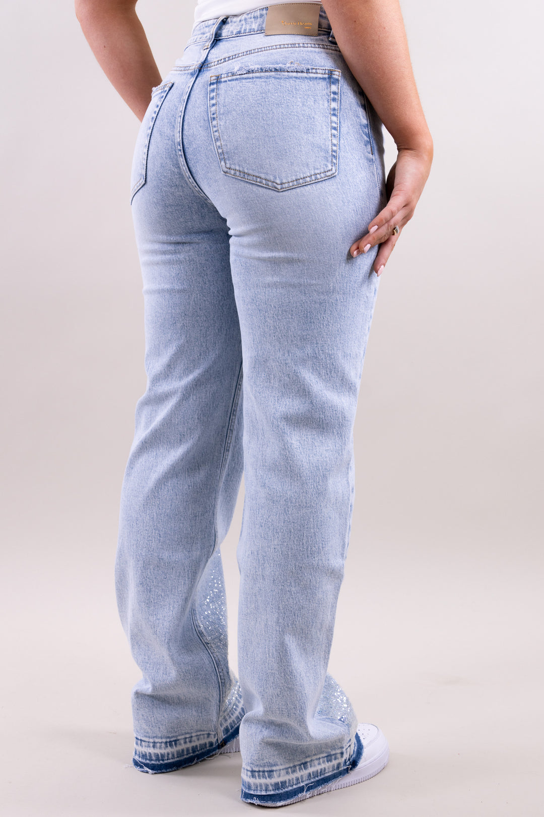 Oceane sparkling jeans - stretch