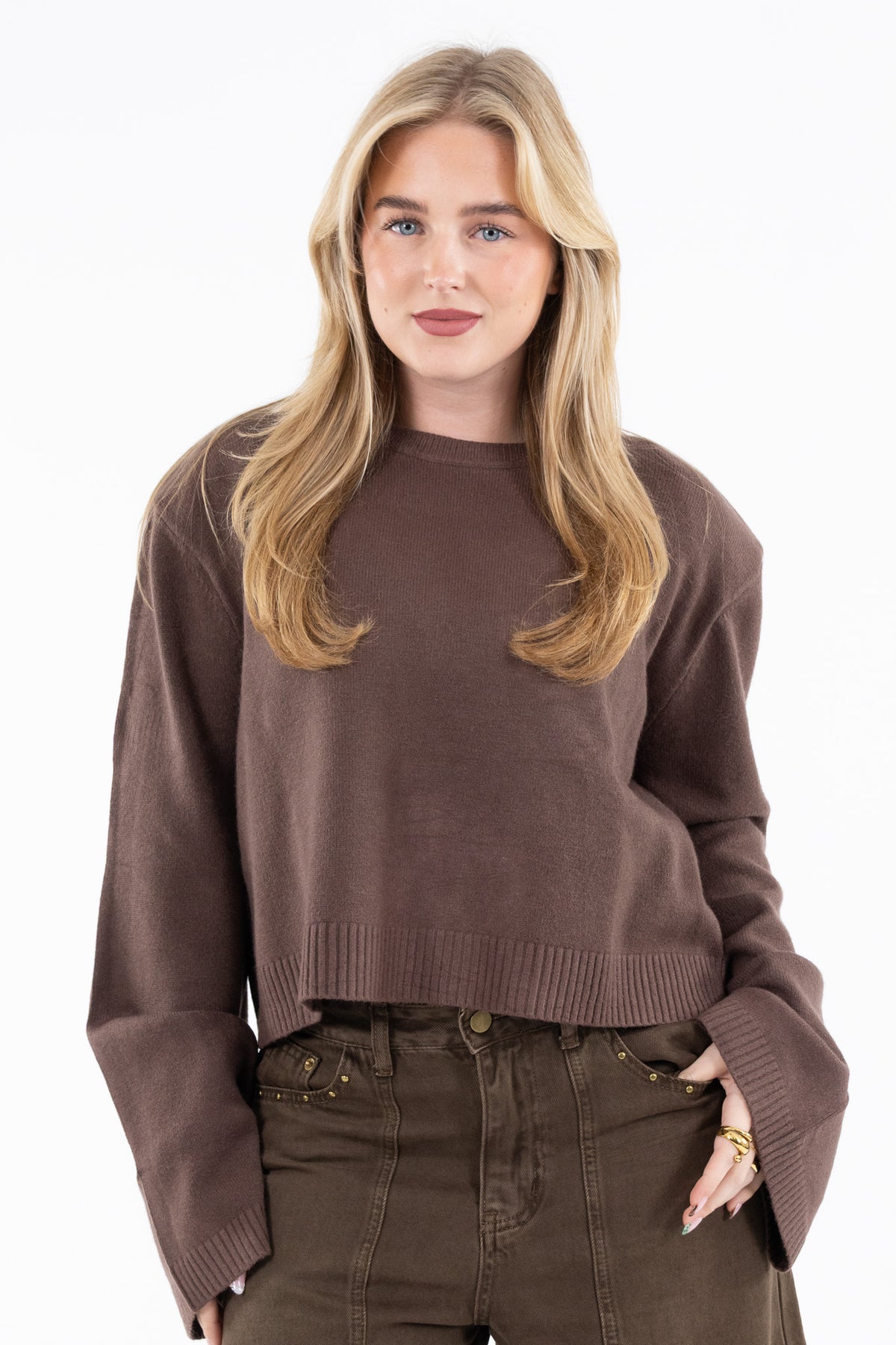 Padded Shoulder Knit