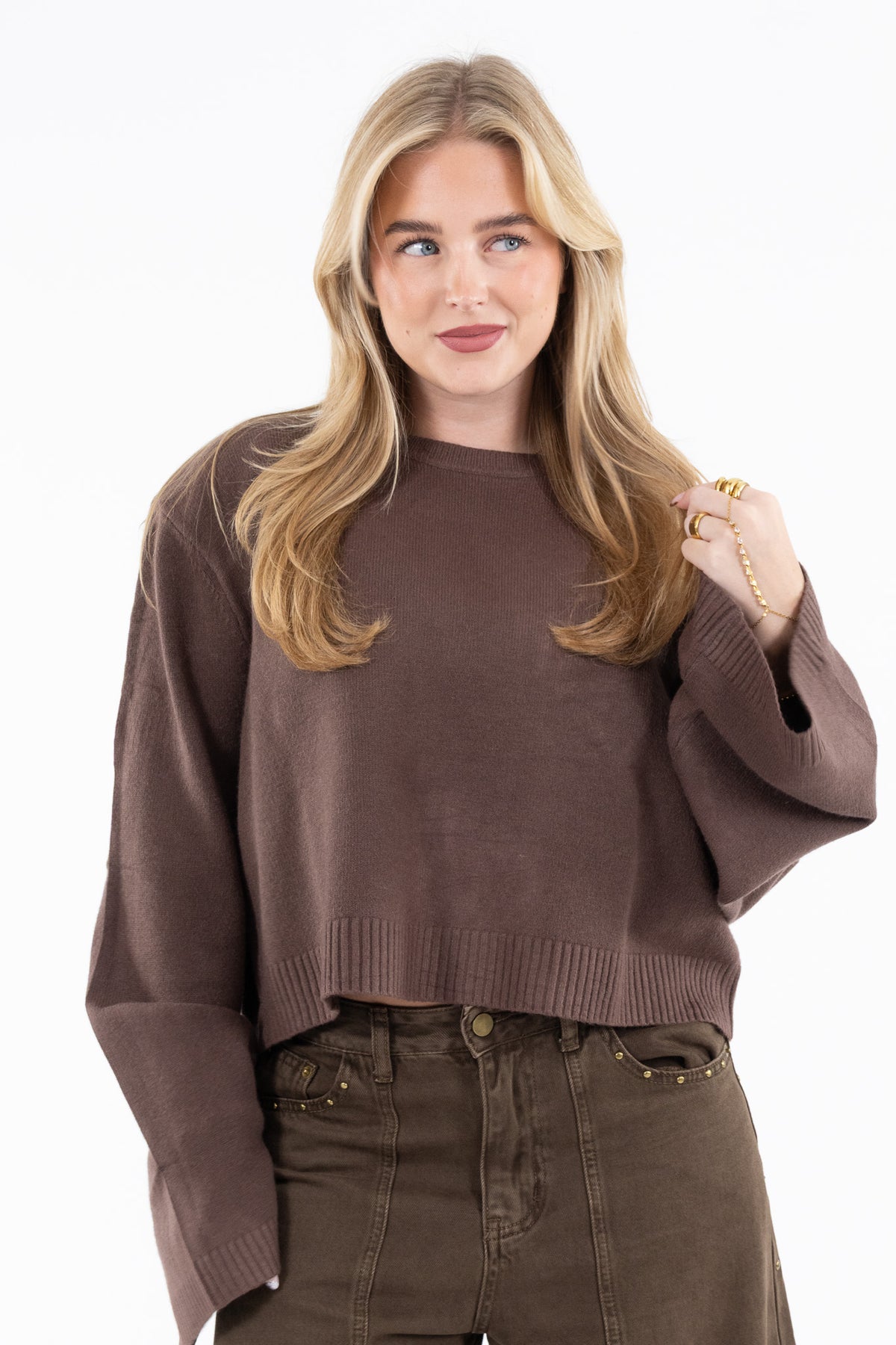 Padded Shoulder Knit